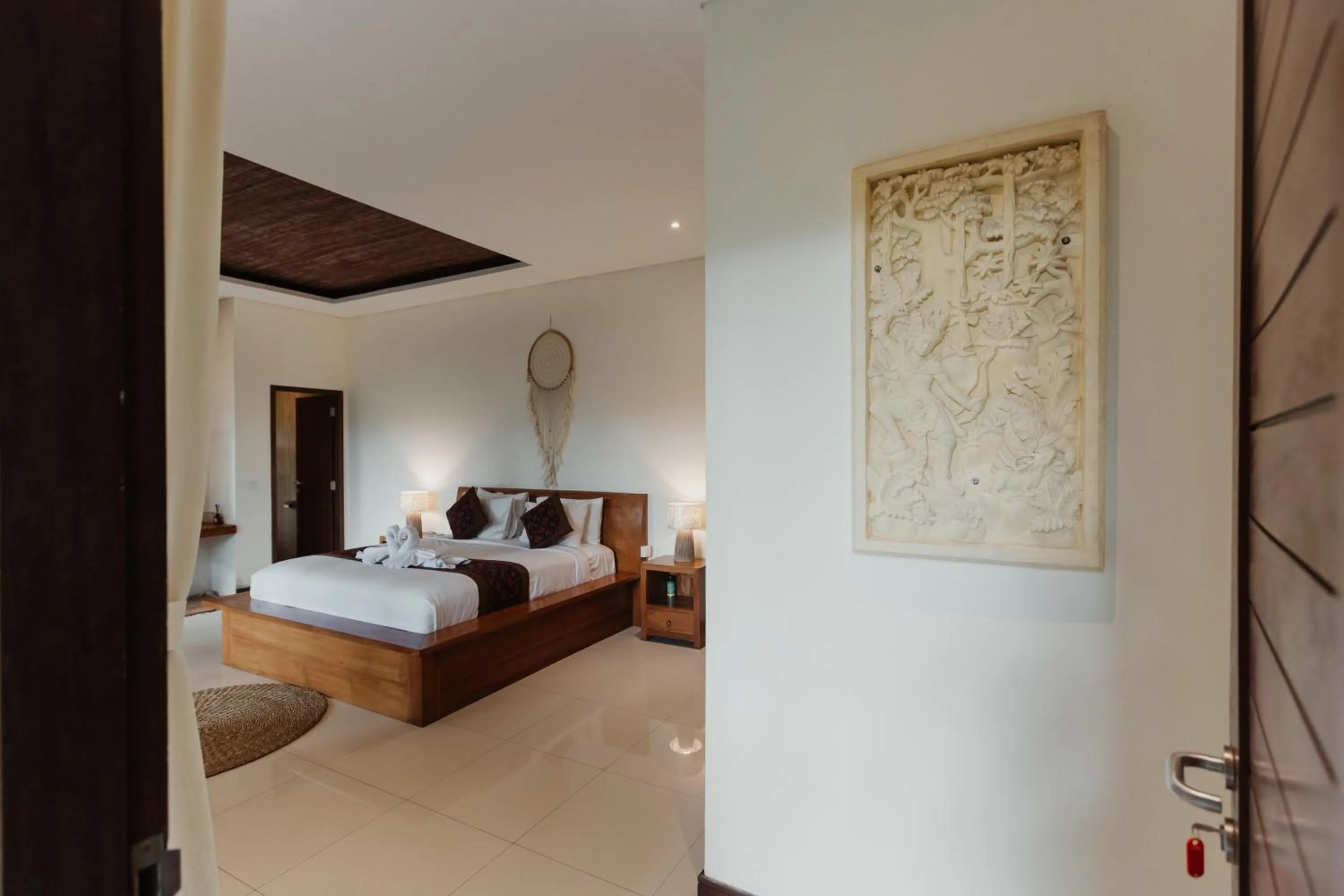 Bed in The Iyang Ubud