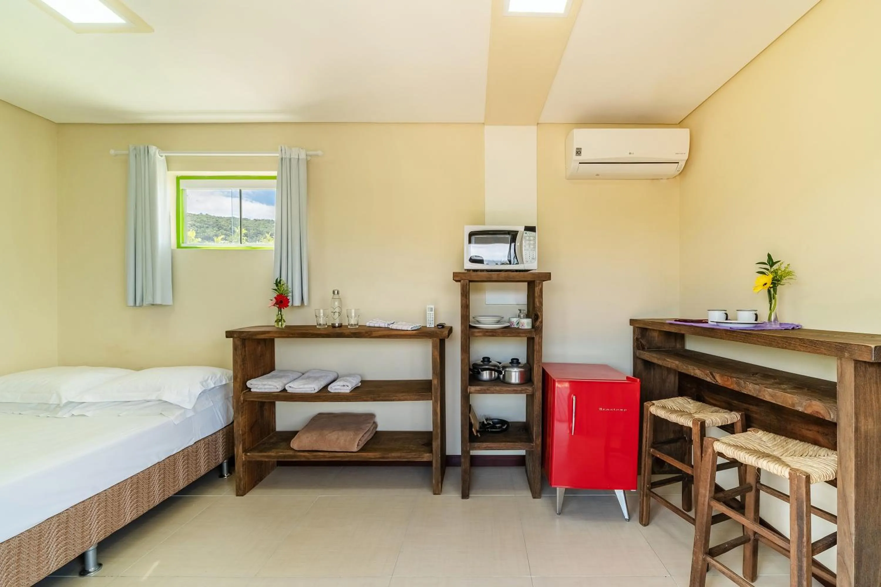 Bed in Pousada Container Eco Guarda