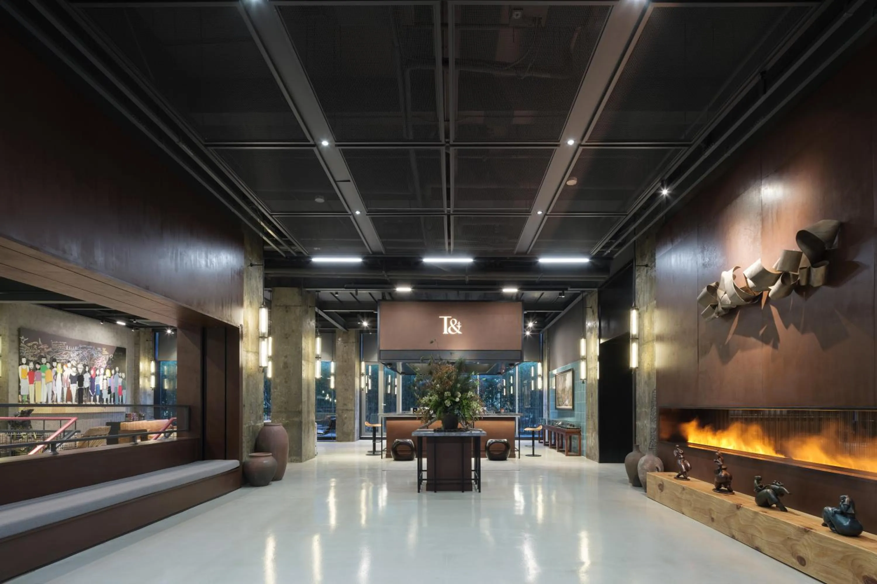 Lobby or reception in Shanghai T Plus Hotel Residence