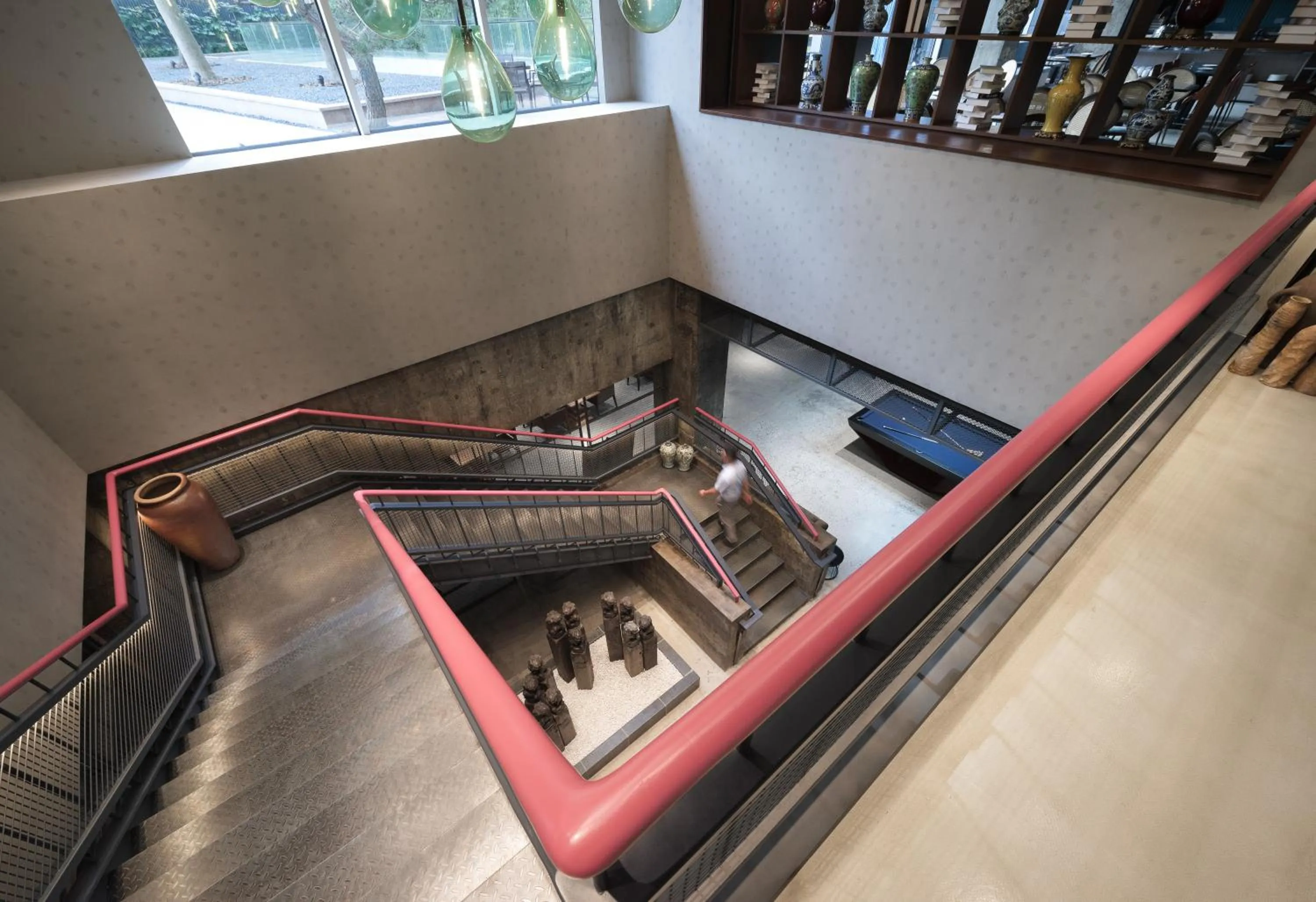 Decorative detail in Shanghai T Plus Hotel Residence