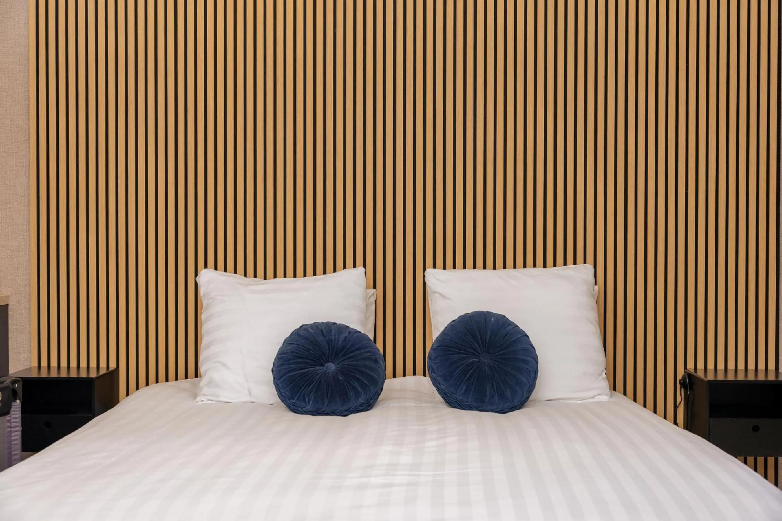 Bed in Hotel Twenty-Three Amsterdam Airport