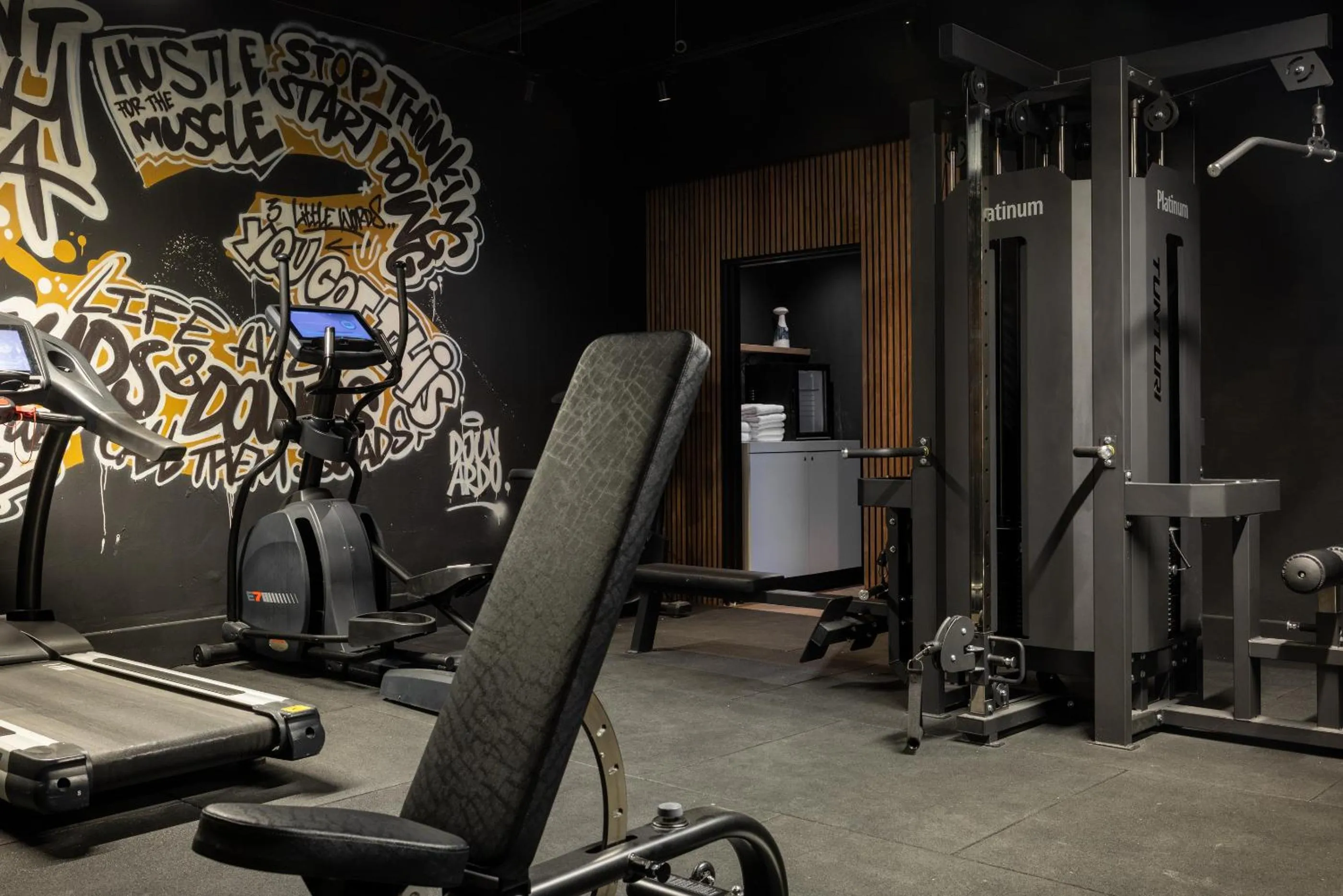 Fitness centre/facilities in Hotel Twenty-Three Amsterdam Airport