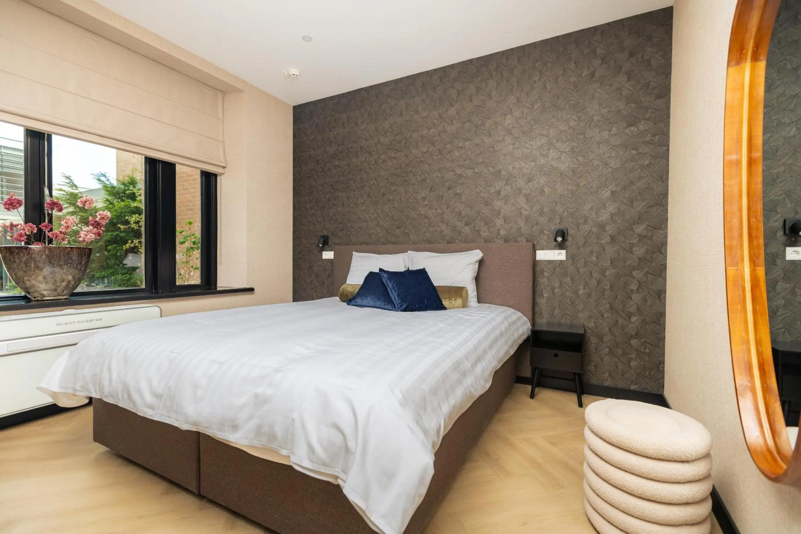 Bed in Hotel Twenty-Three Amsterdam Airport