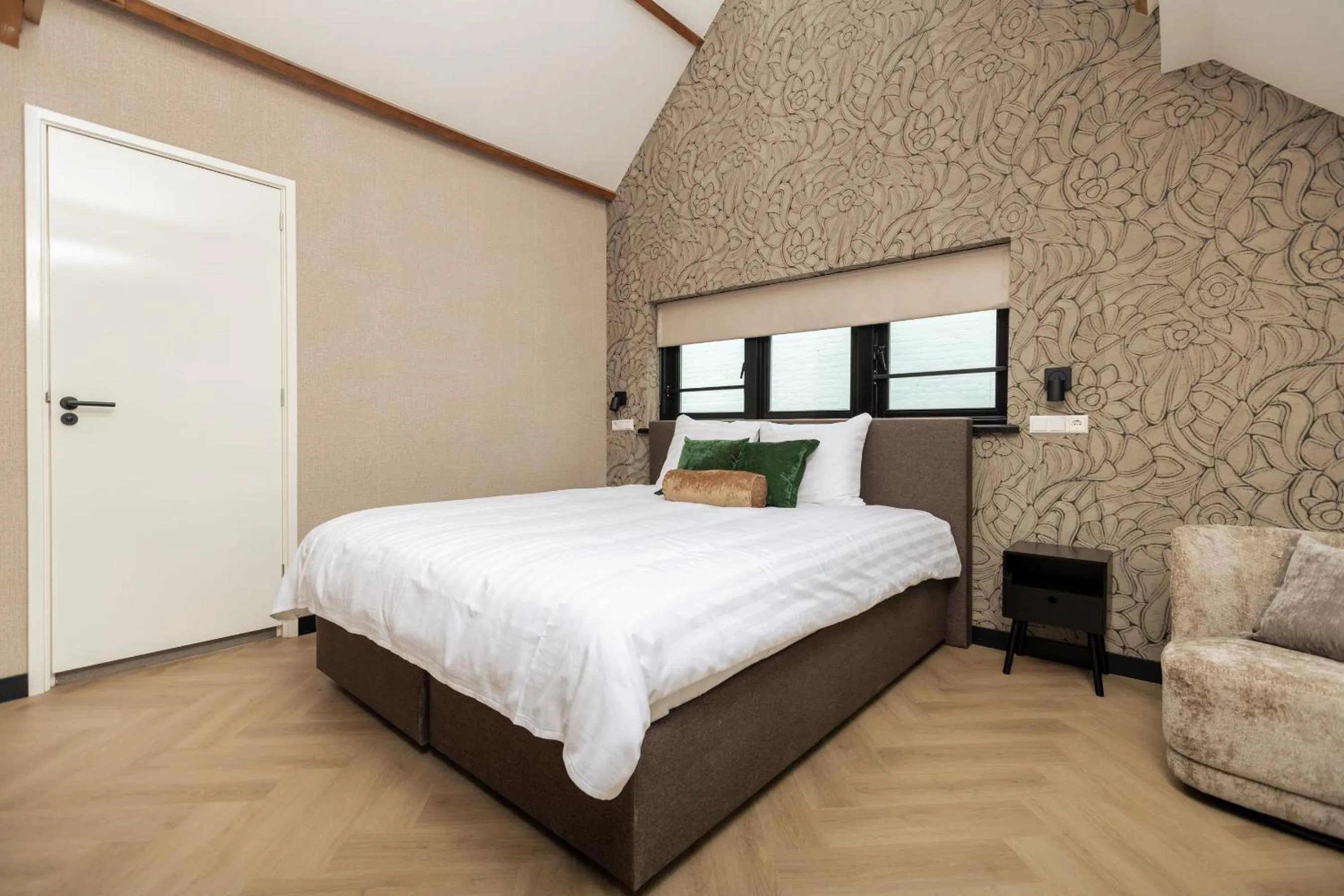 Bed in Hotel Twenty-Three Amsterdam Airport