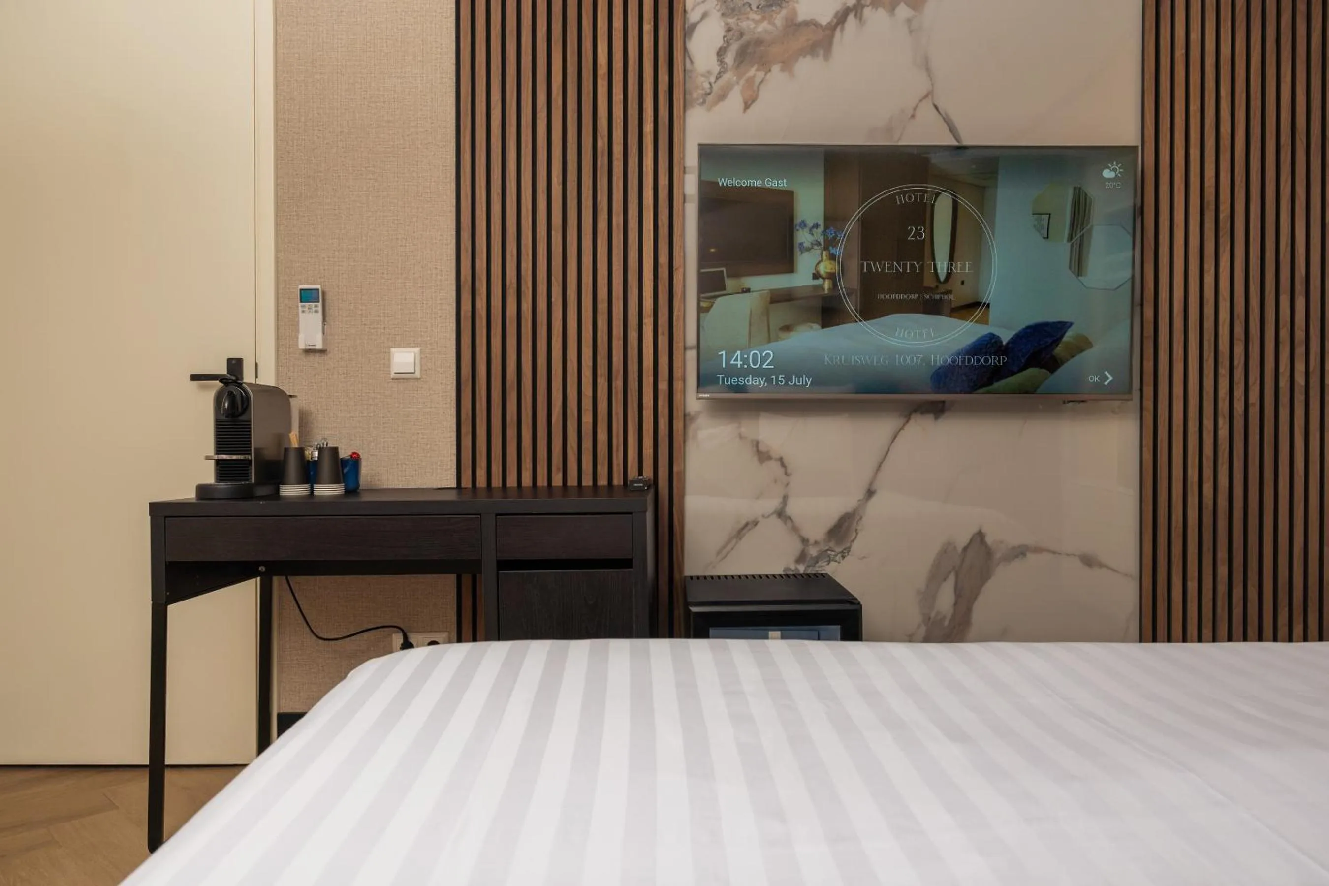 Bedroom, Bed in Hotel Twenty-Three Amsterdam Airport