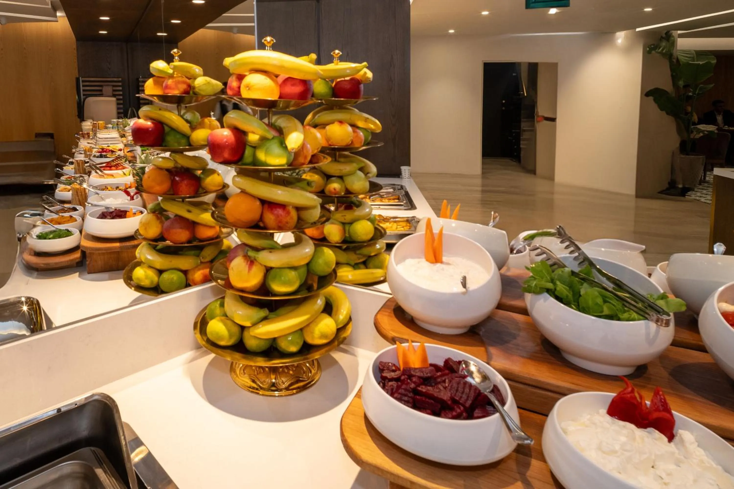 Buffet breakfast in Rayelin Hotel Old Town