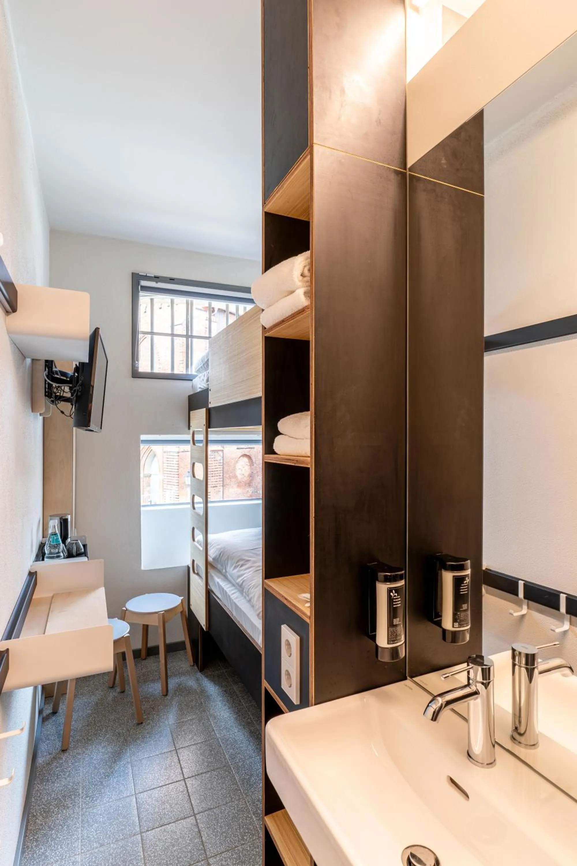 Photo of the whole room, Bed in Das Kittchen