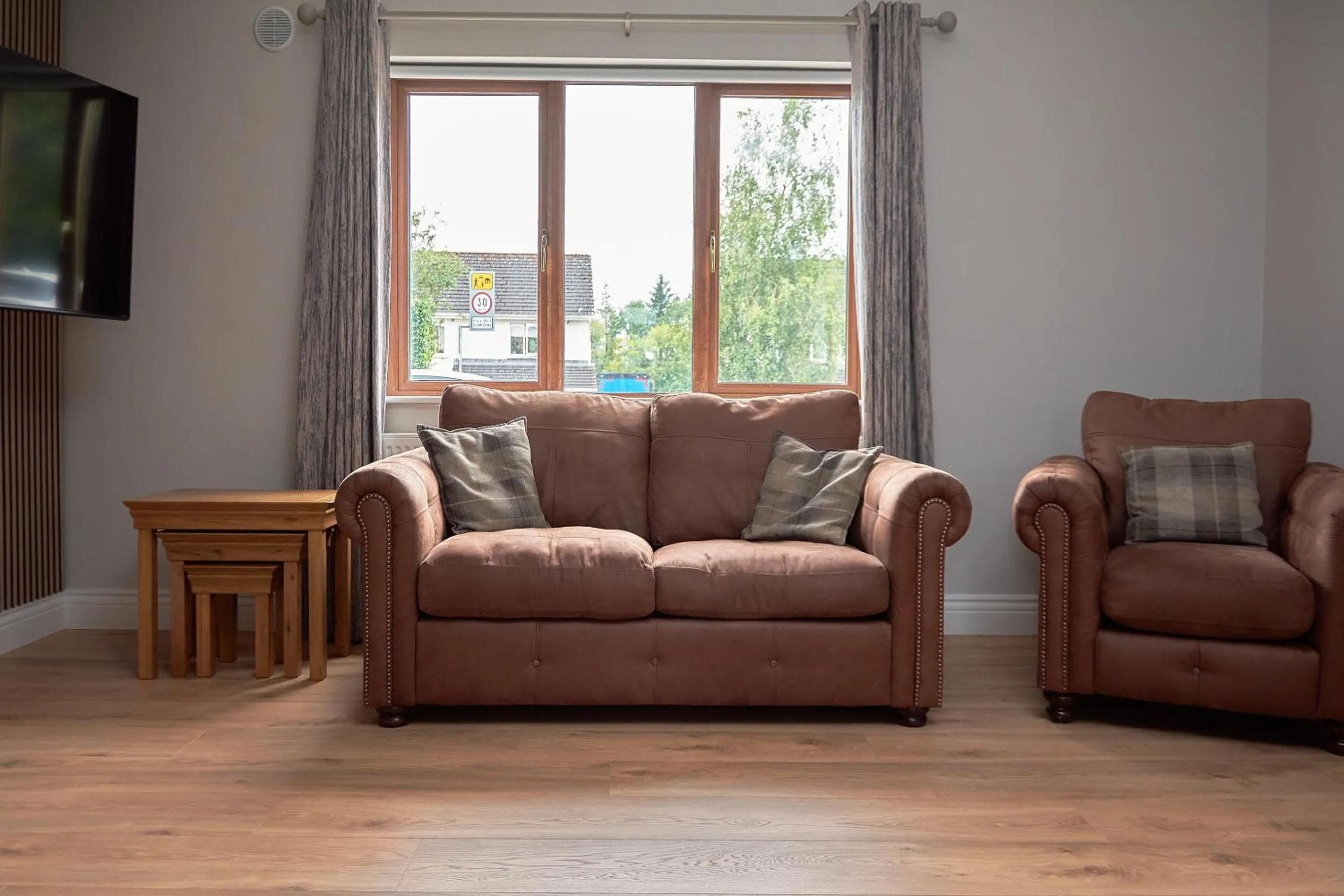 Living room in Dromod suites