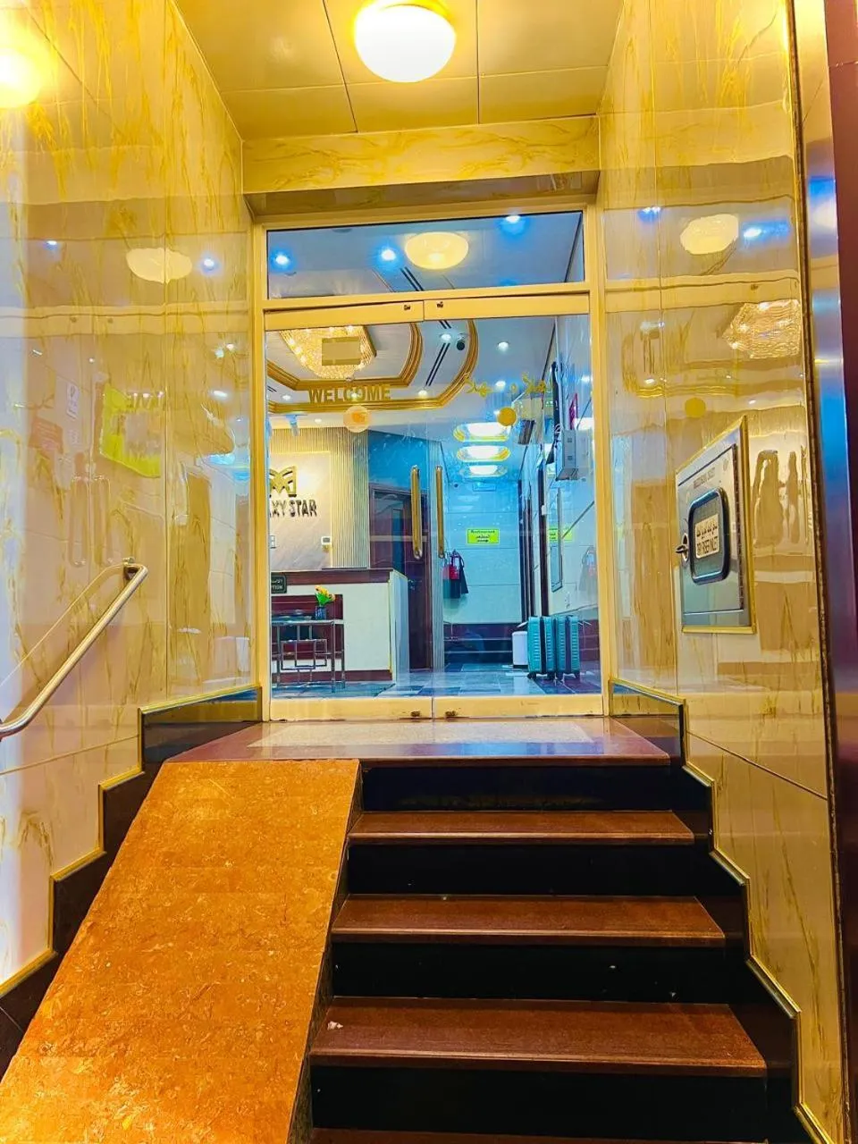 Facade/entrance in Galaxy Star Hotel