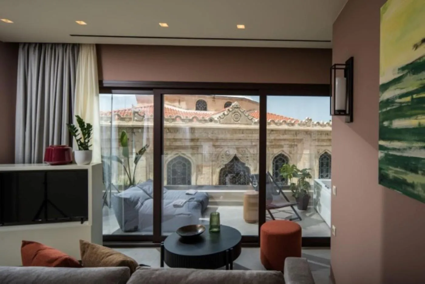 Patio in Centro Vero Suites by Omilos Hotels