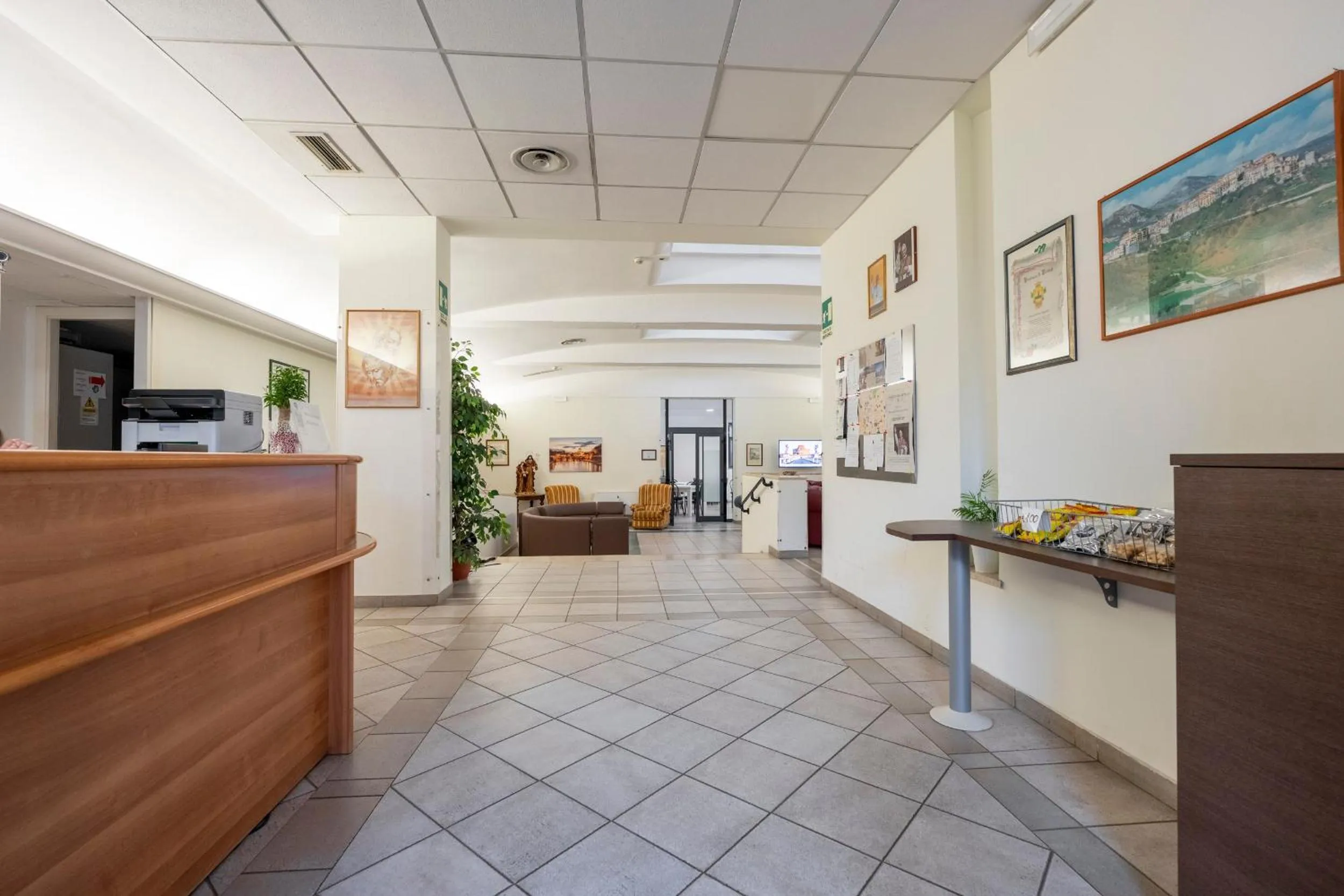 Lobby or reception in Casa per Ferie Santa Maria alle Fornaci
