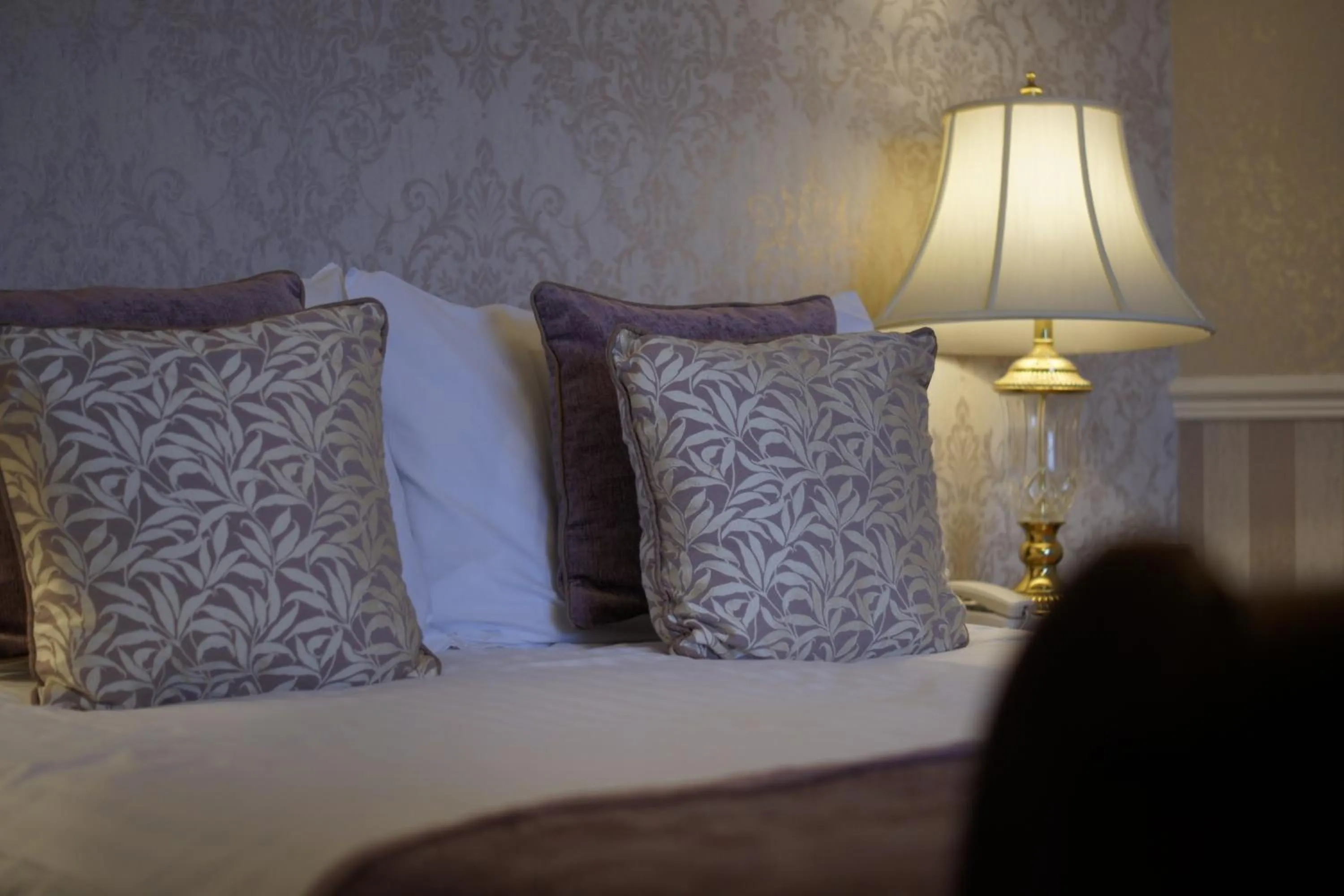 Bed in The Bulkeley Hotel