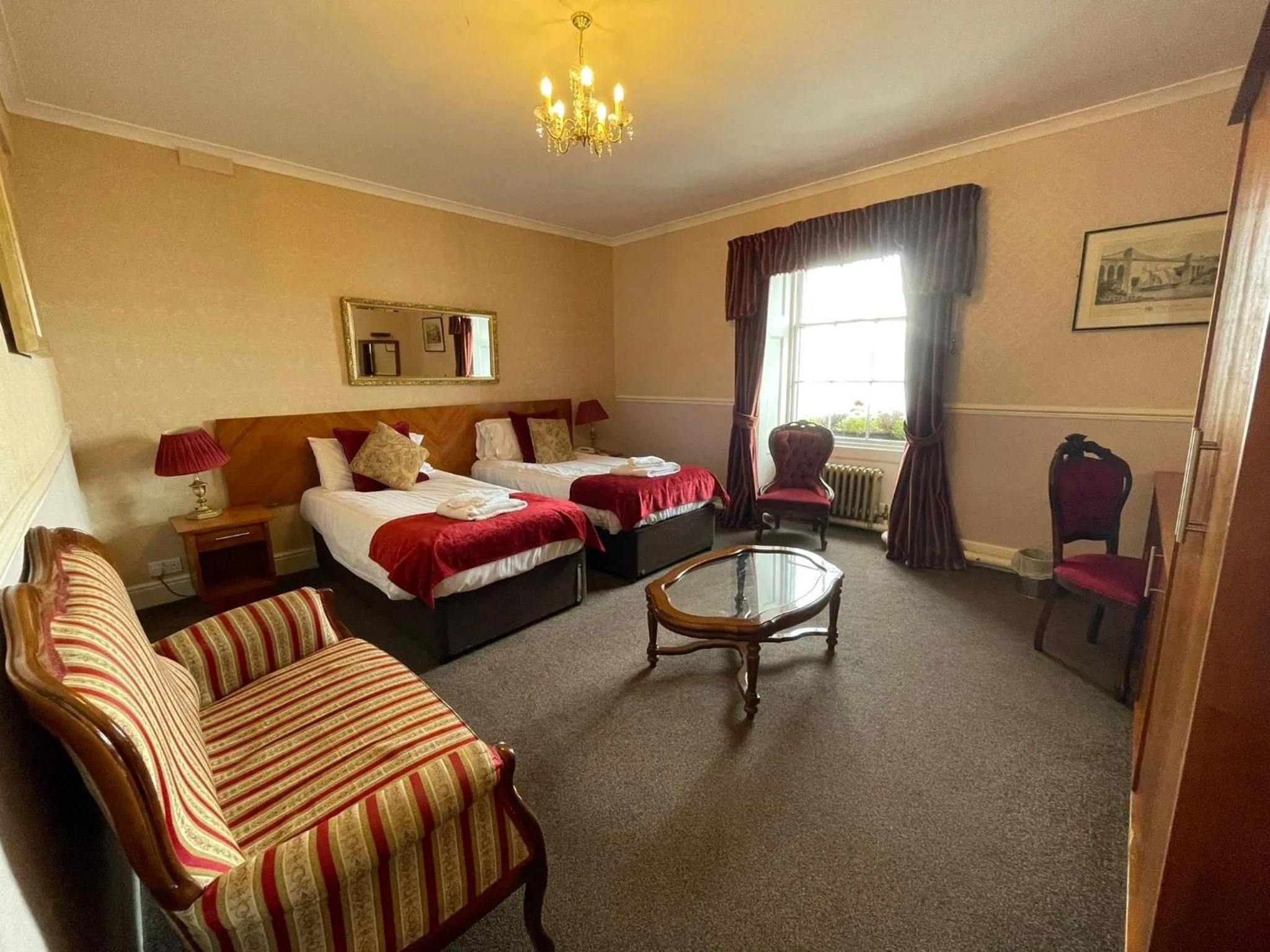 Bedroom, Bed in The Bulkeley Hotel