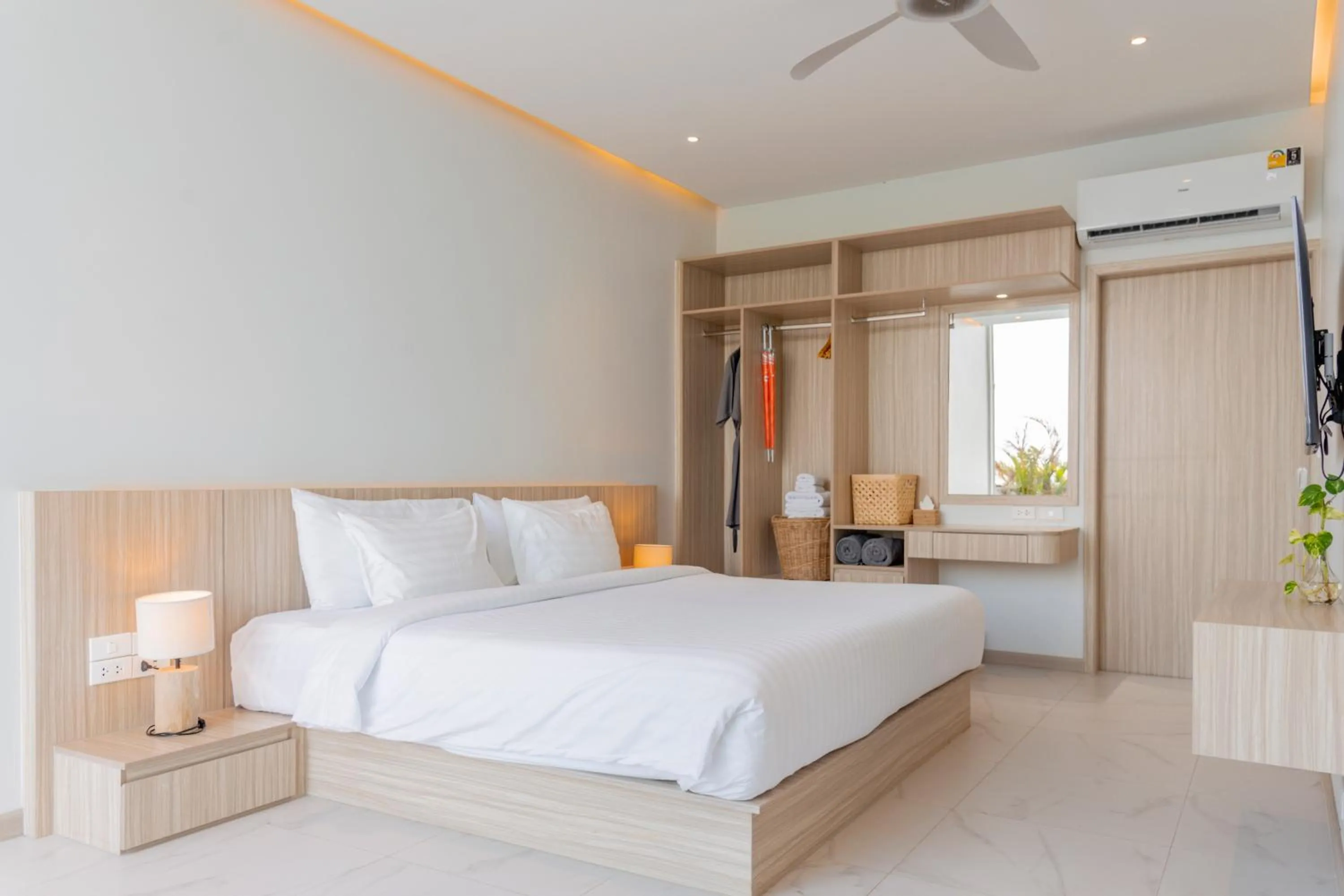 Bedroom, Bed in Replay Pool Villa