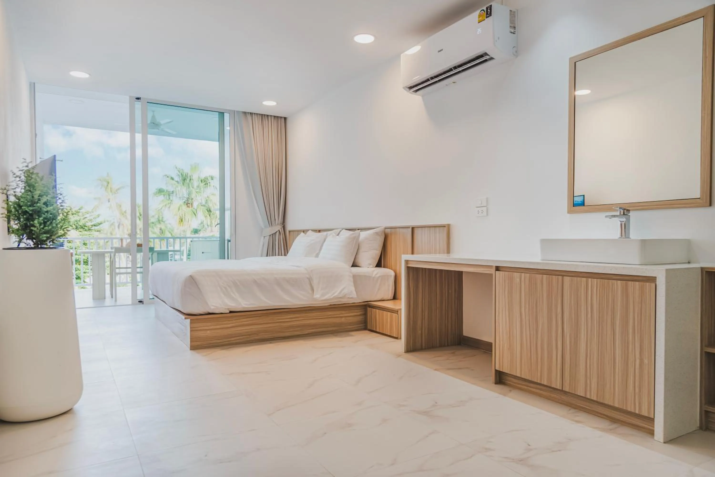 Bedroom, Bed in Replay Pool Villa