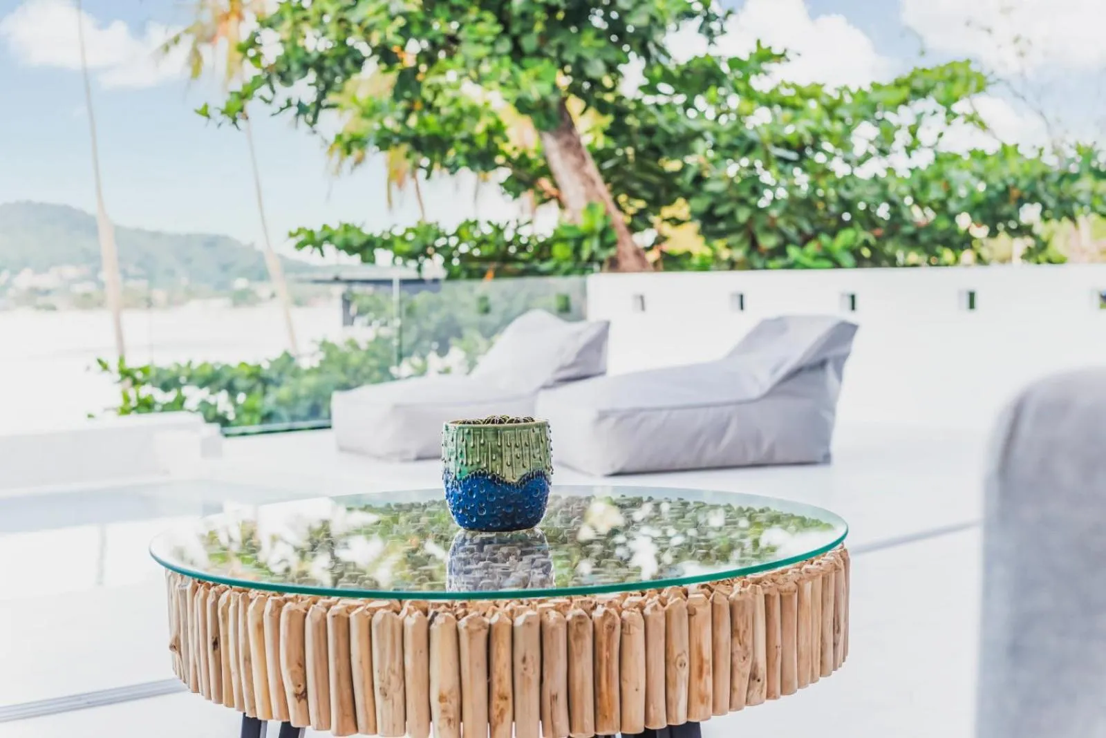 Seating area in Replay Pool Villa