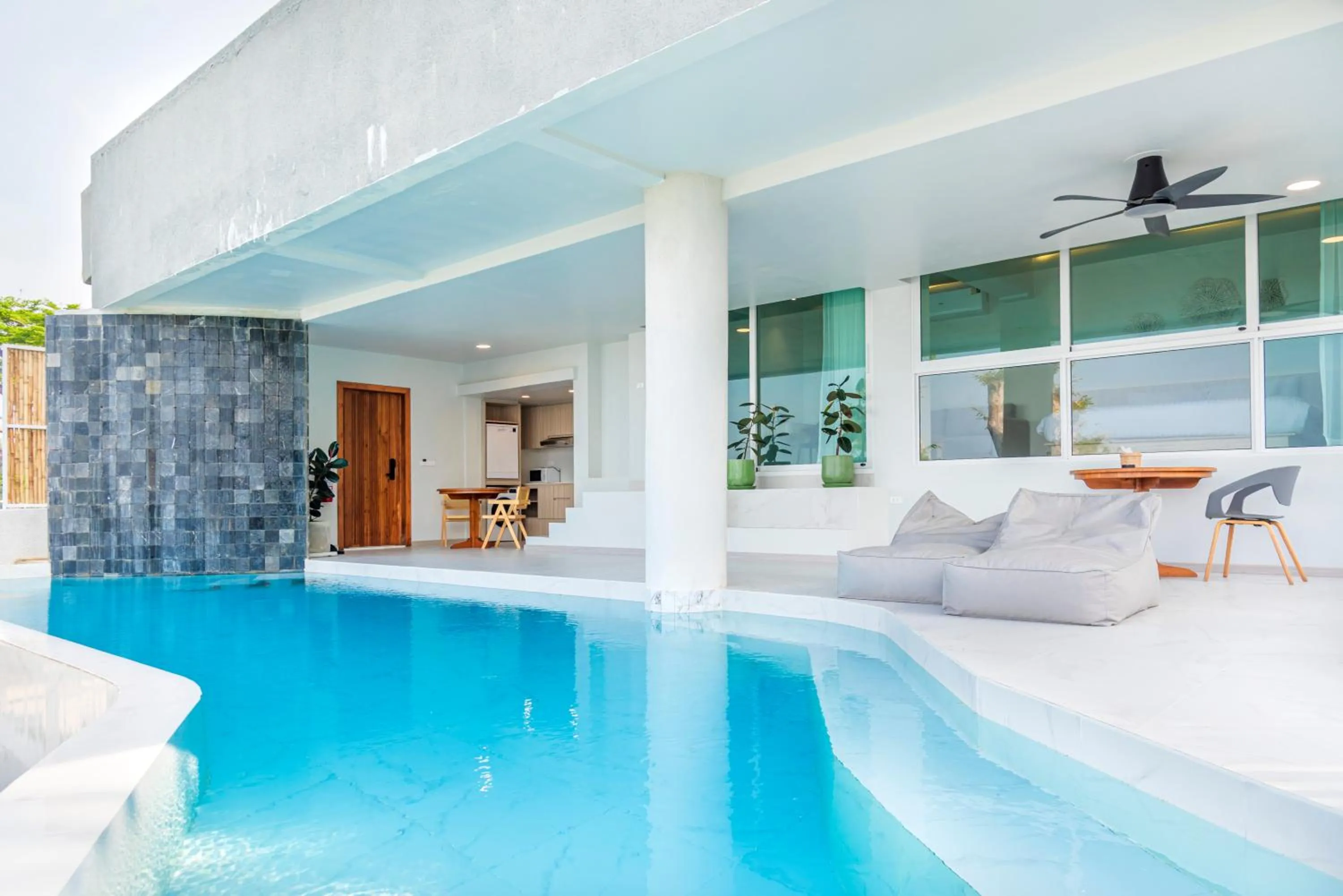 Living room in Replay Pool Villa