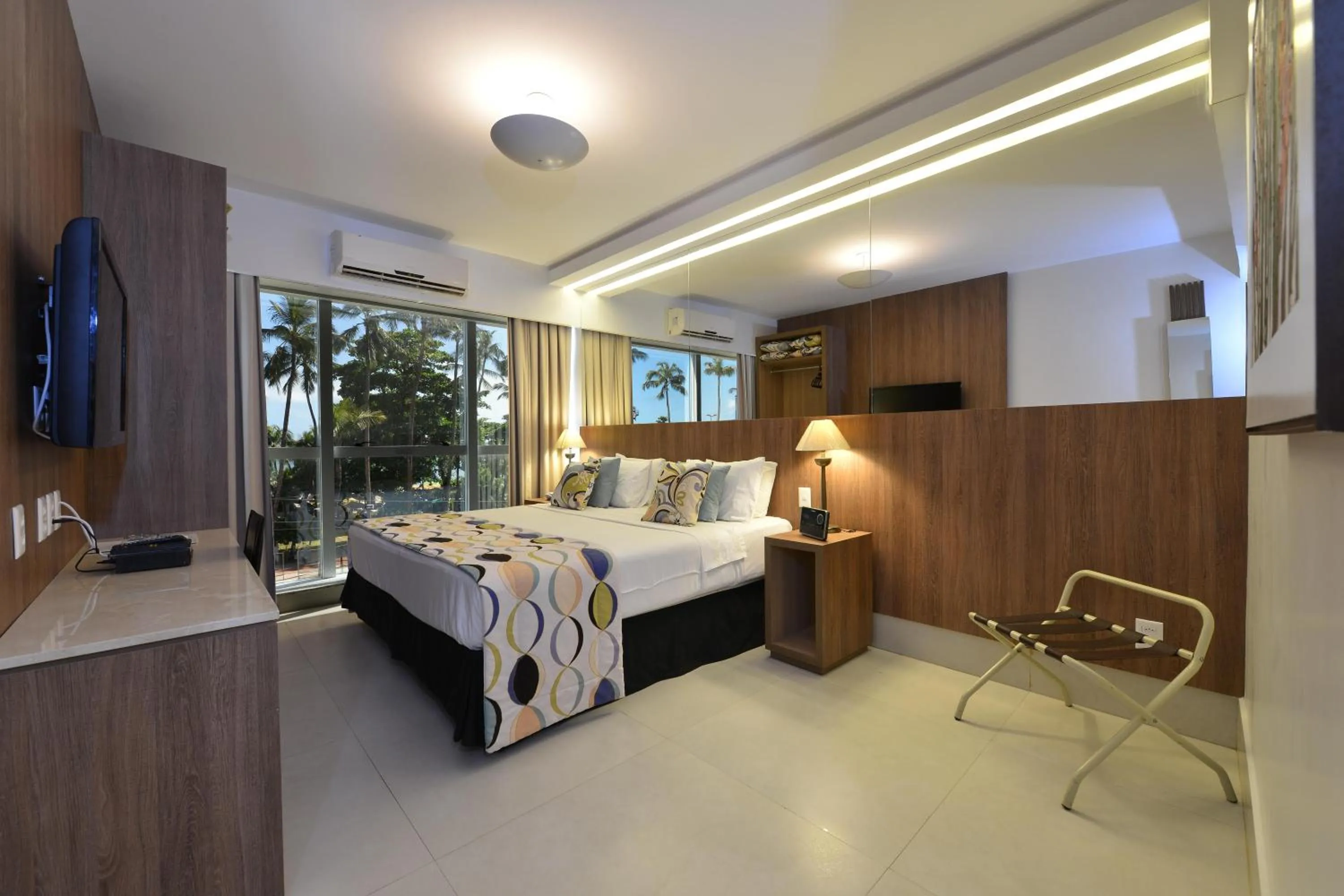 Bedroom, Bed in Hotel Beira Mar