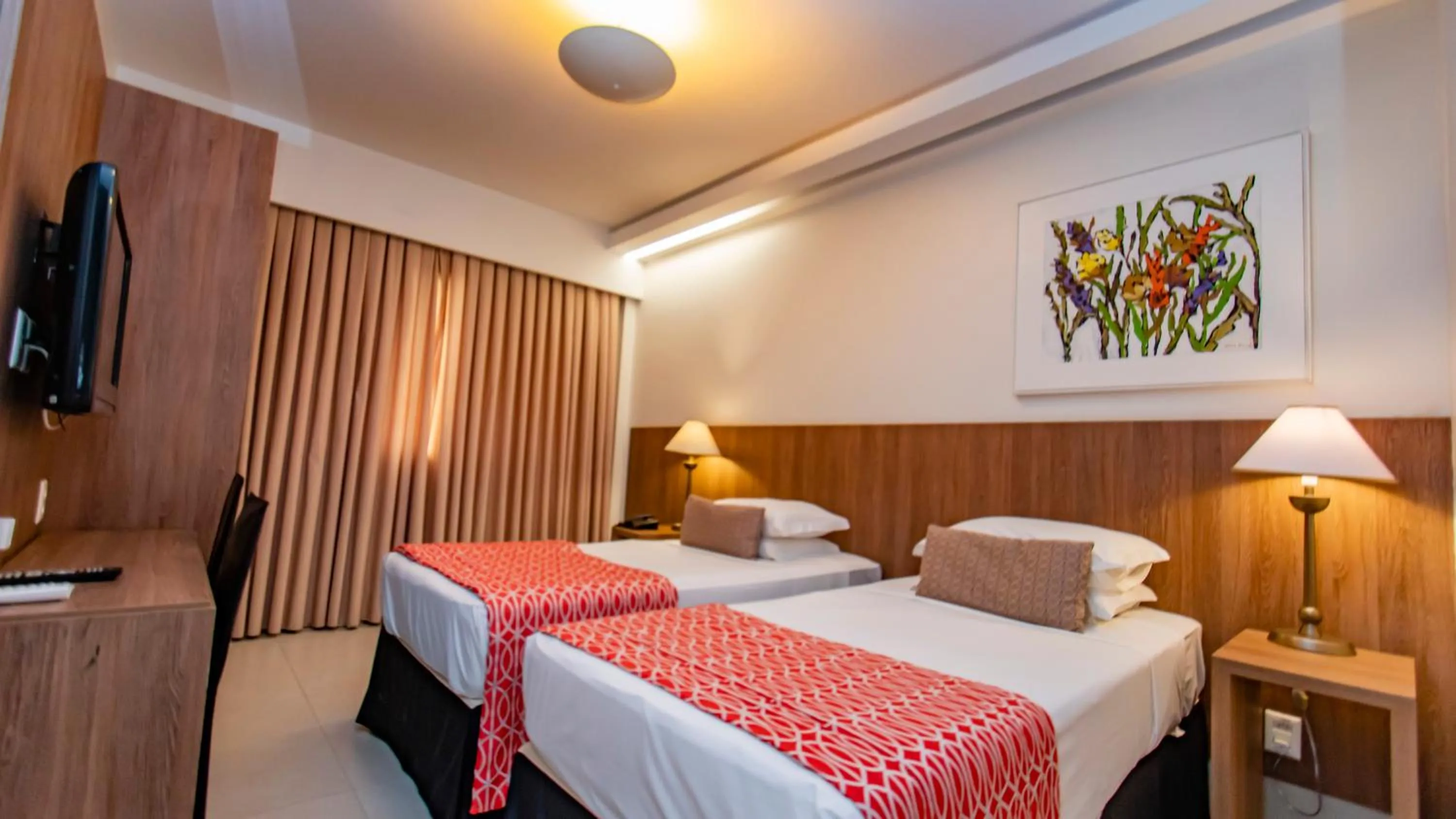 Bed in Hotel Beira Mar