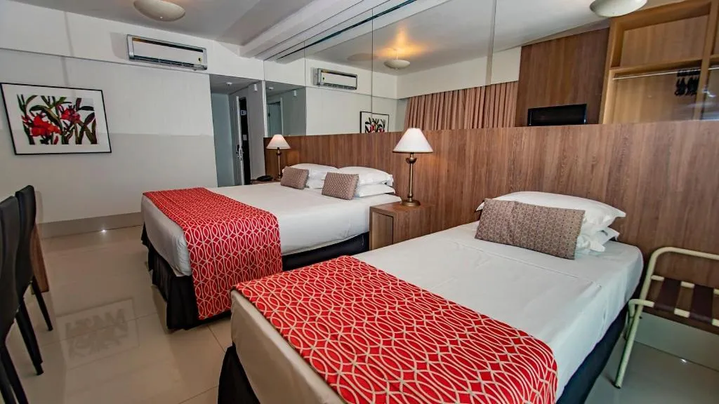 Bedroom, Bed in Hotel Beira Mar