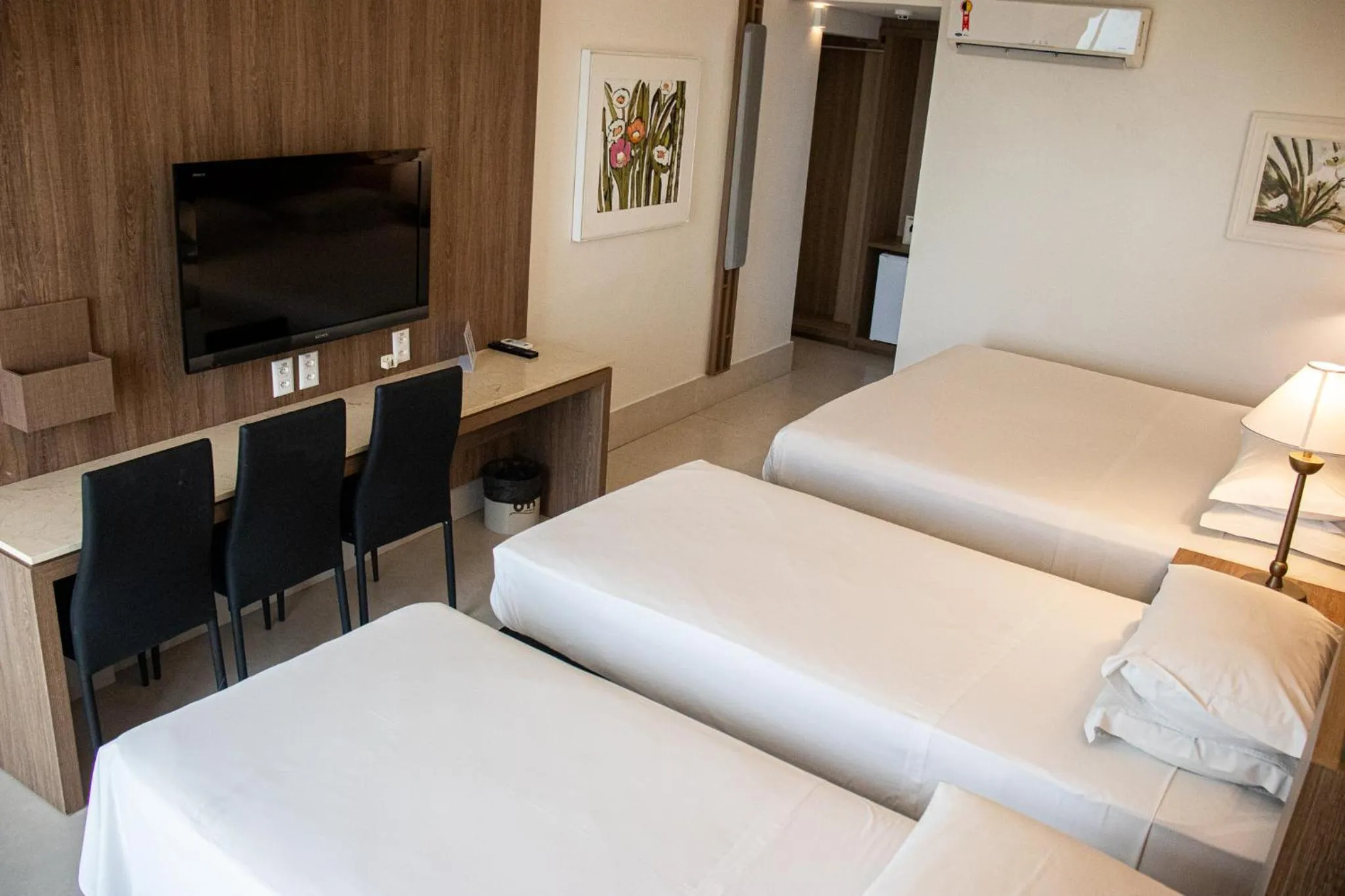 Bed in Hotel Beira Mar