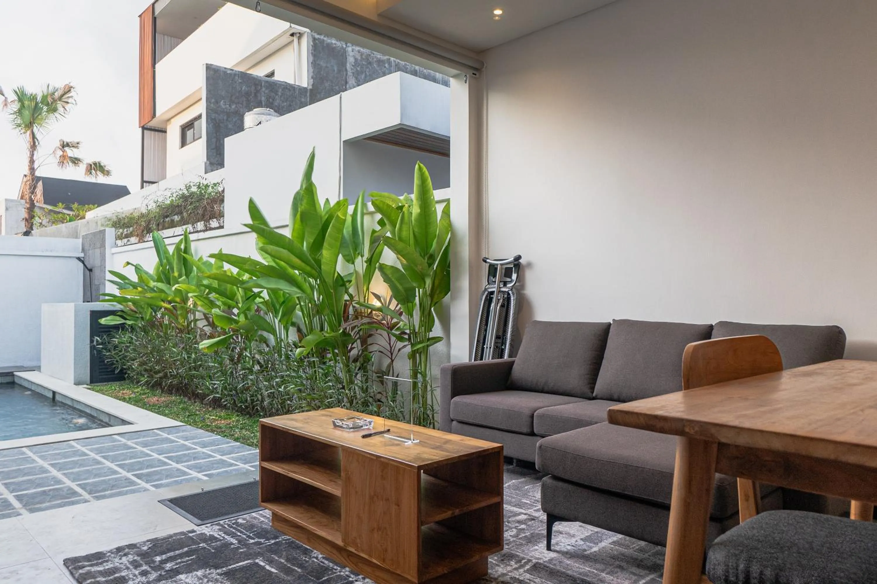 Seating area in Cypress Villa