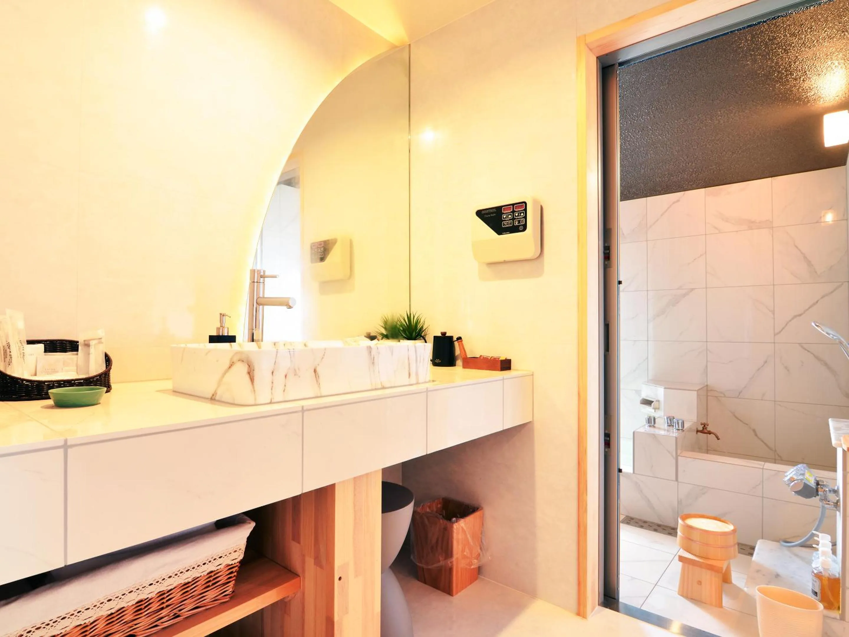 Bathroom in Totonoinoyado Shuntouan