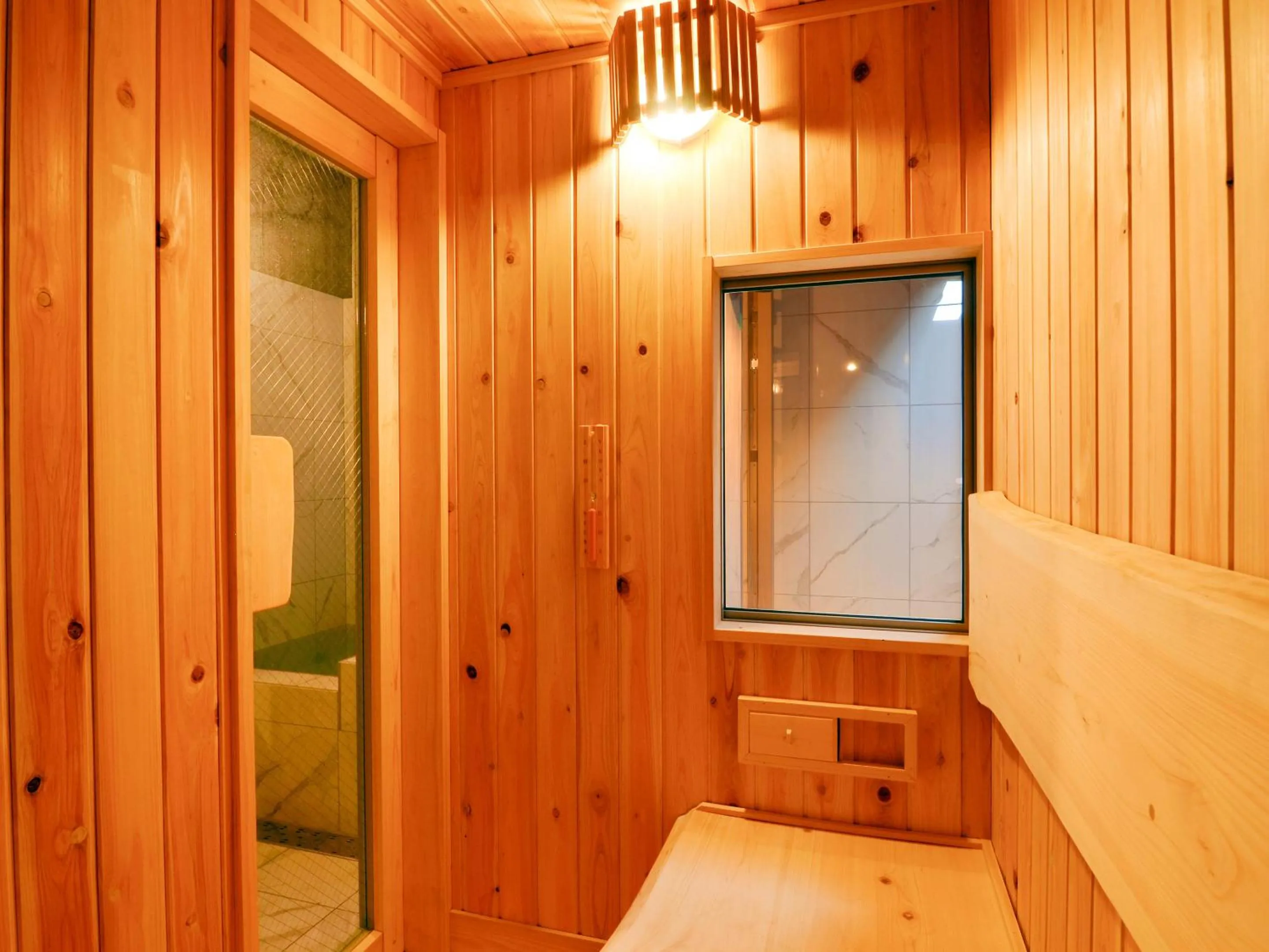 Sauna in Totonoinoyado Shuntouan