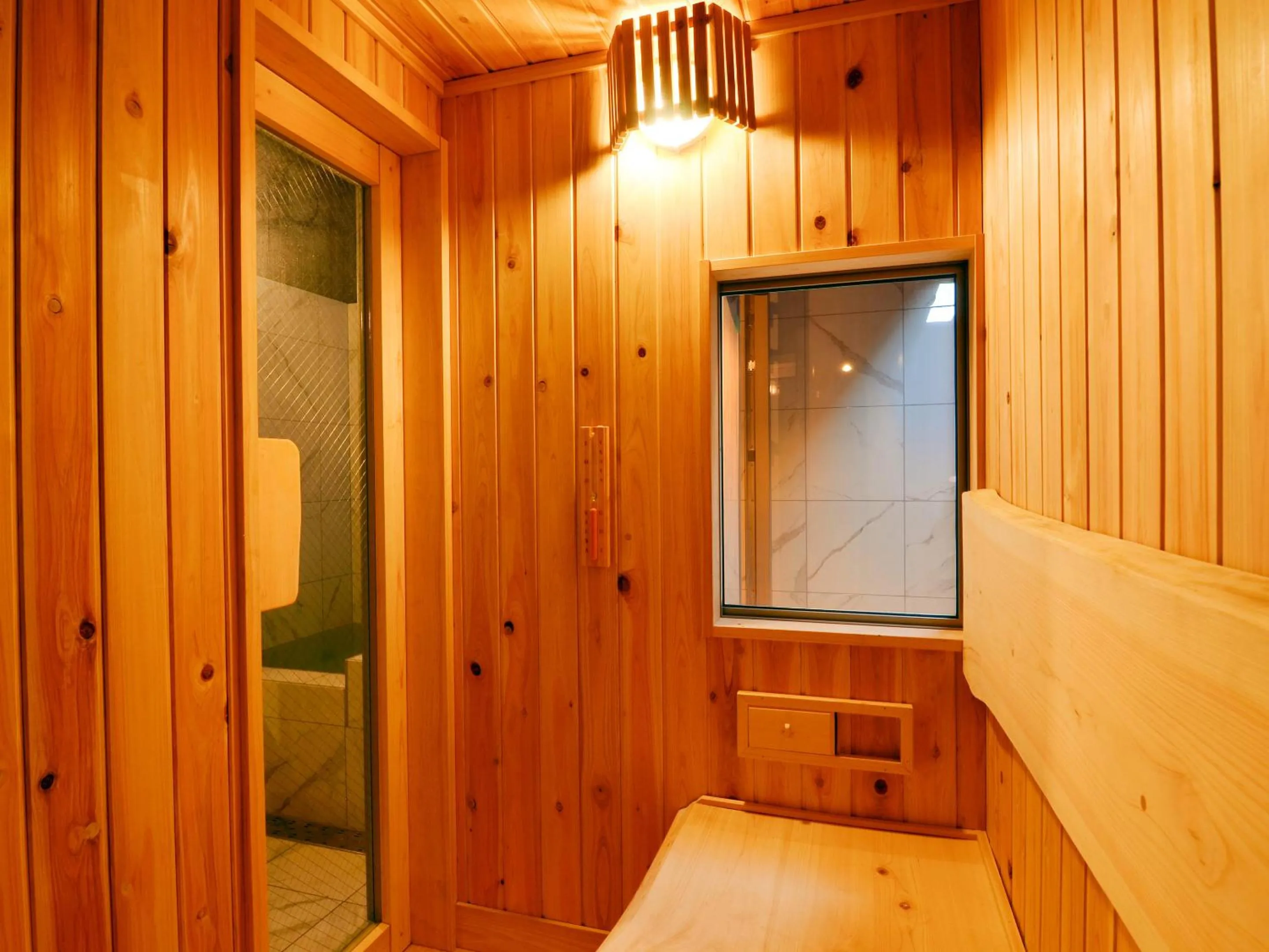 Sauna in Totonoinoyado Shuntouan