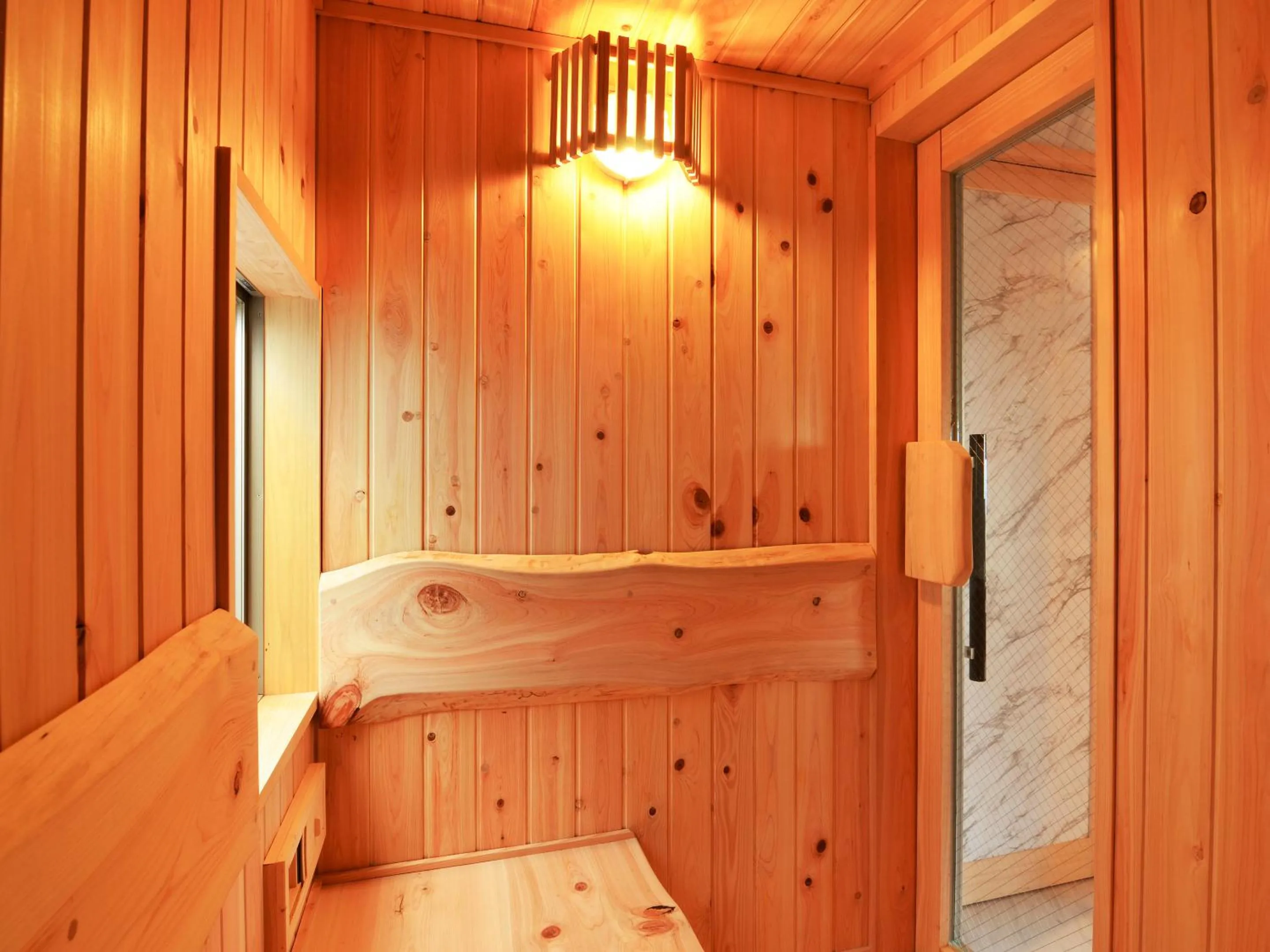 Sauna in Totonoinoyado Shuntouan