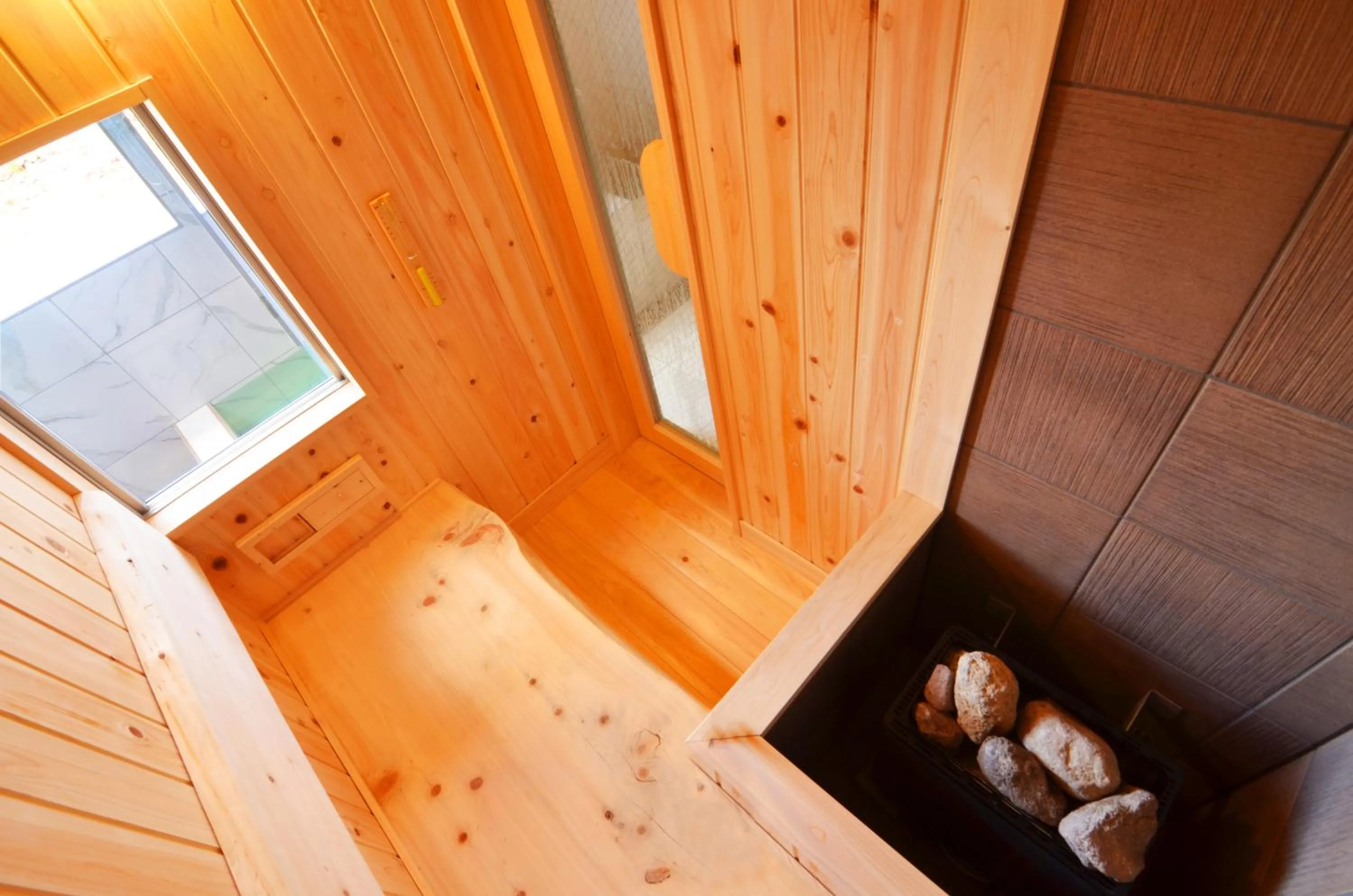 Sauna in Totonoinoyado Shuntouan