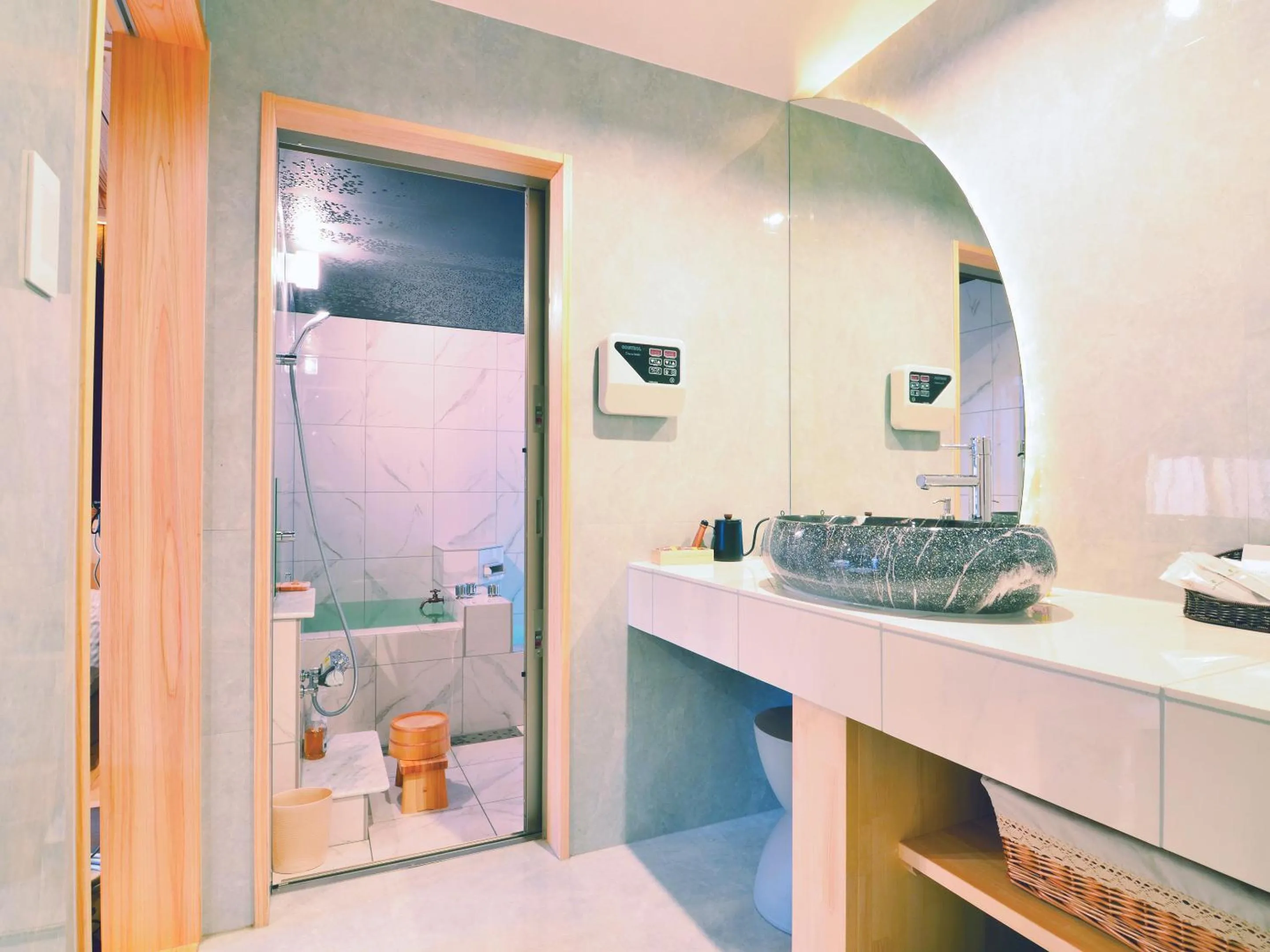 Bathroom in Totonoinoyado Shuntouan