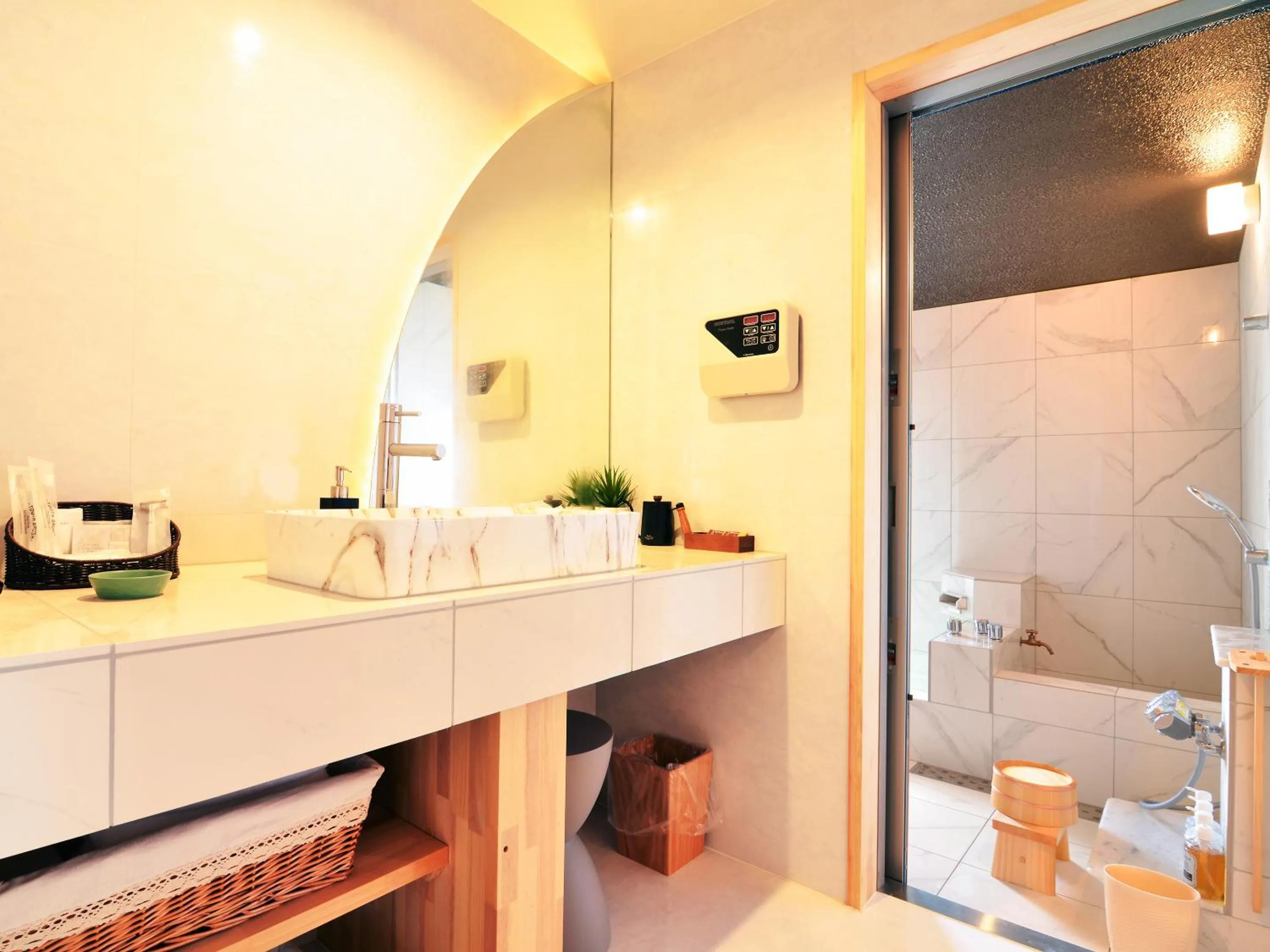 Bathroom in Totonoinoyado Shuntouan