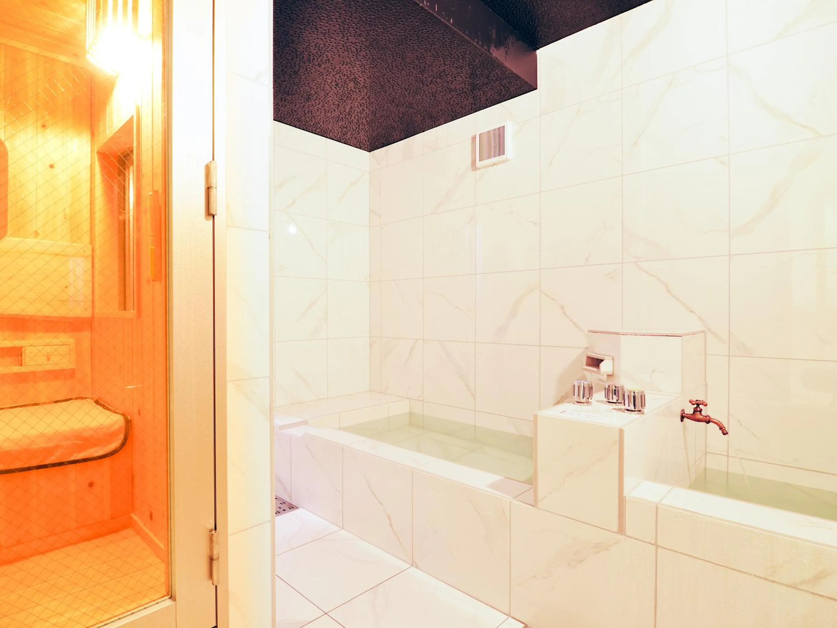 Hot Spring Bath in Totonoinoyado Shuntouan