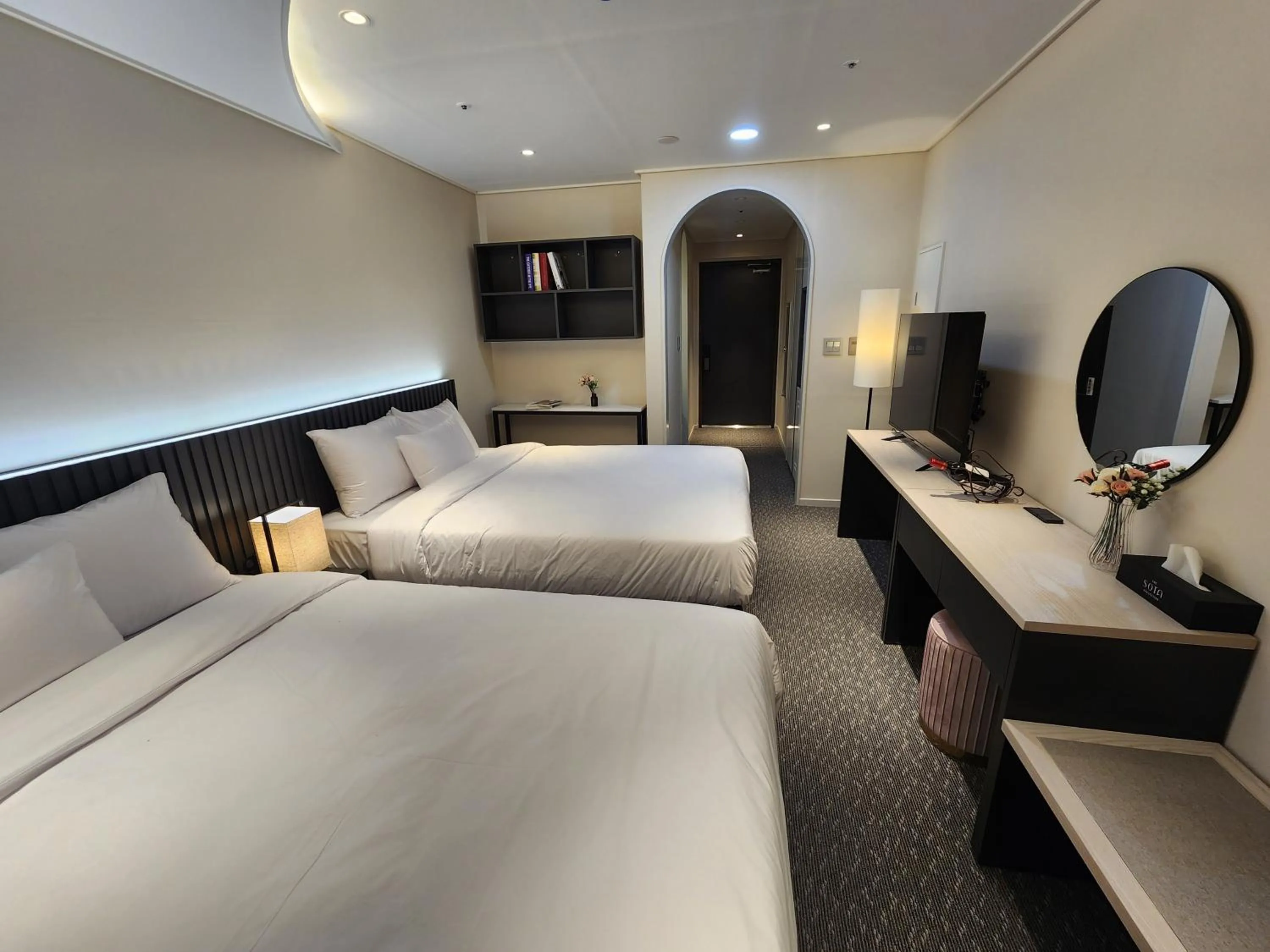 Bed in SOTA SUITE Yangyang Granbay