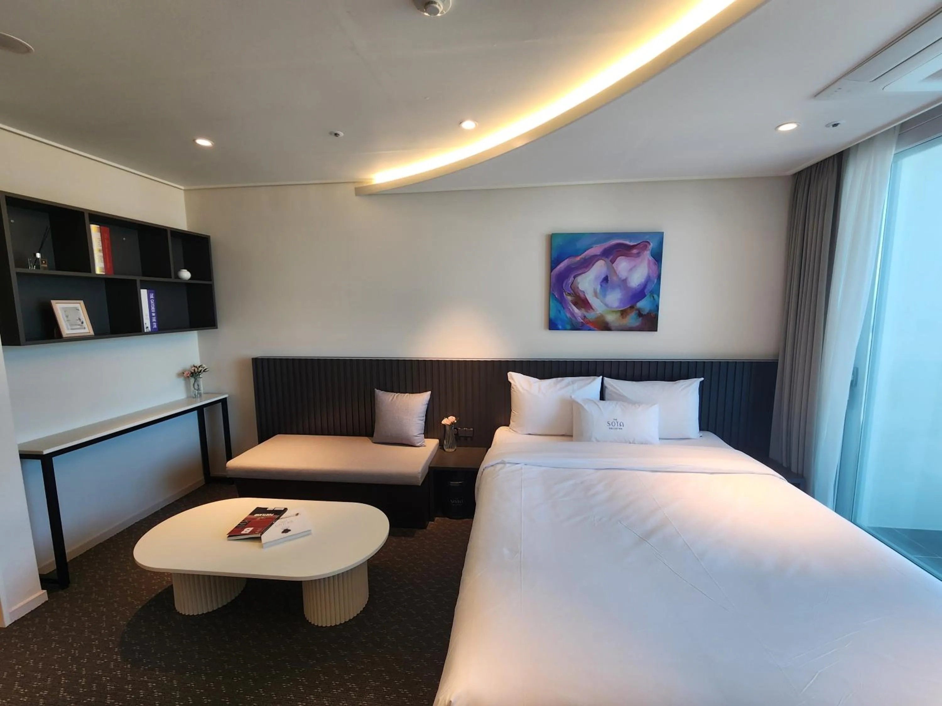 Bed in SOTA SUITE Yangyang Granbay