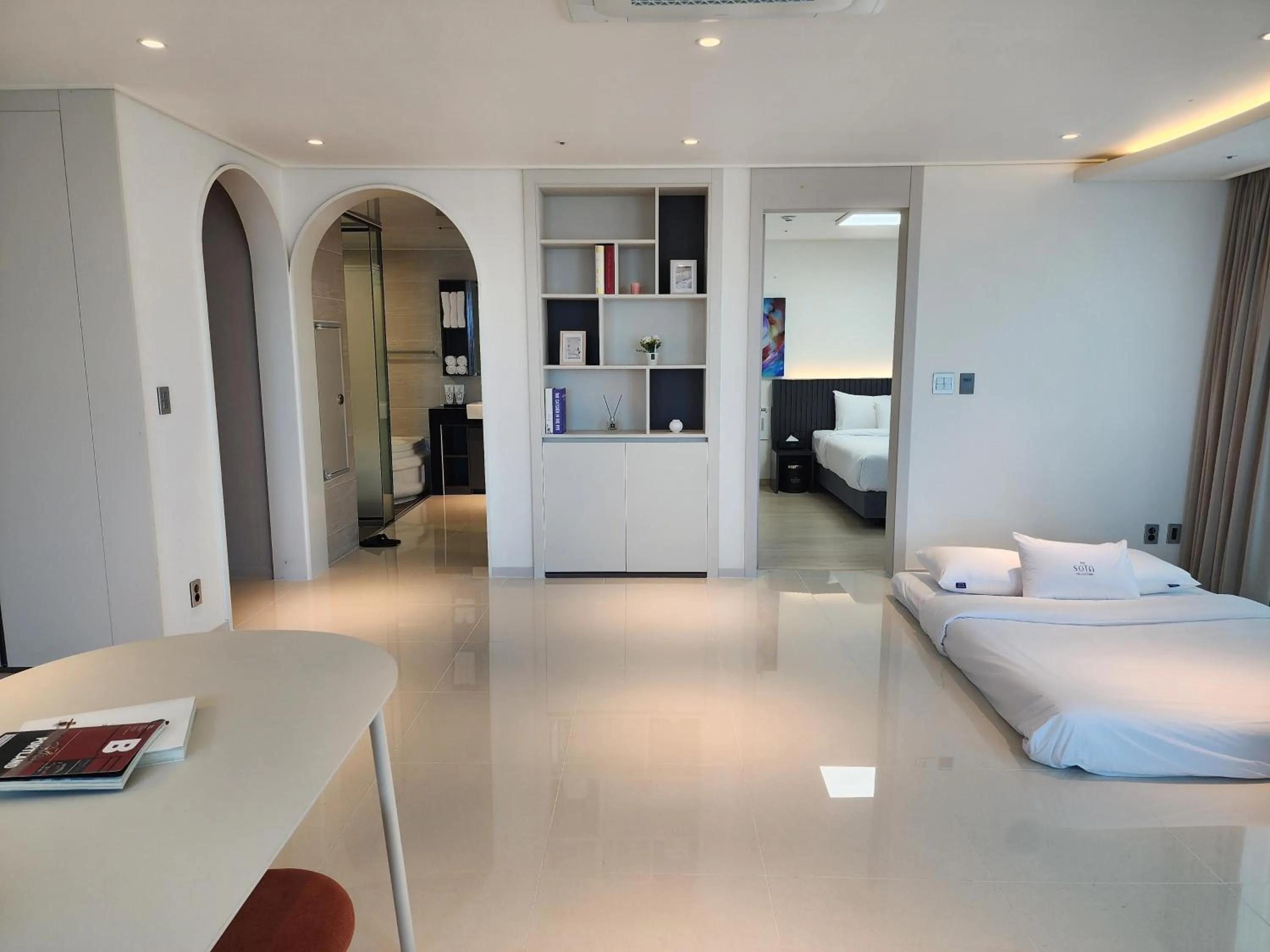 Bed in SOTA SUITE Yangyang Granbay
