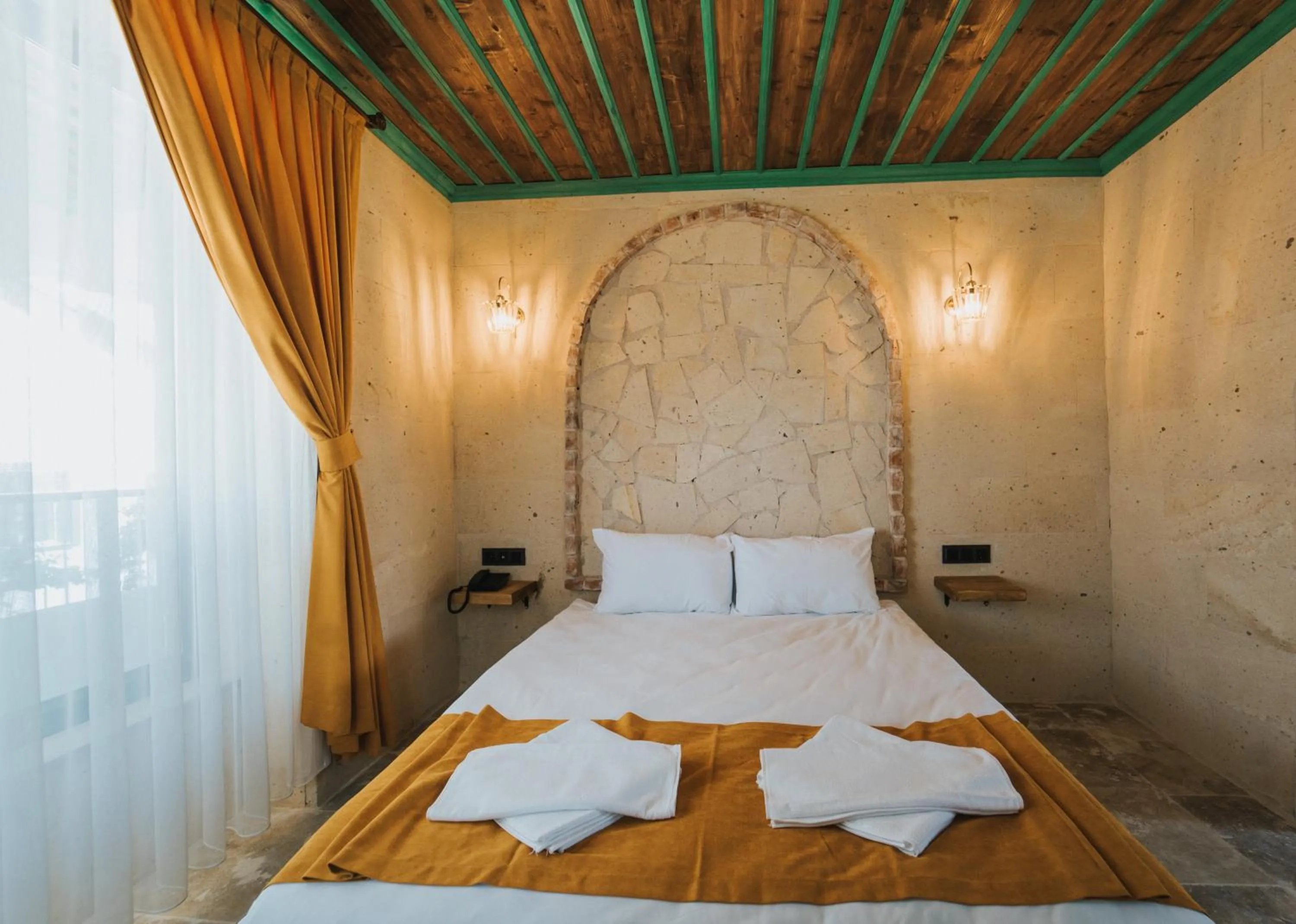 Bed in Muse Cappadocia