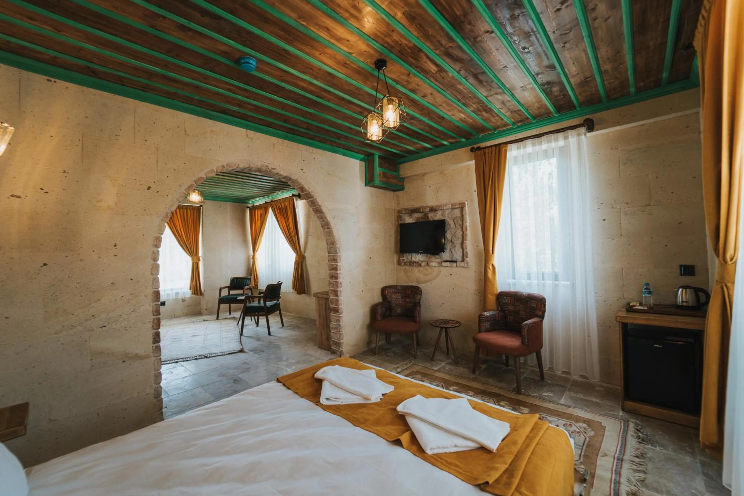 Photo of the whole room, Bed in Muse Cappadocia