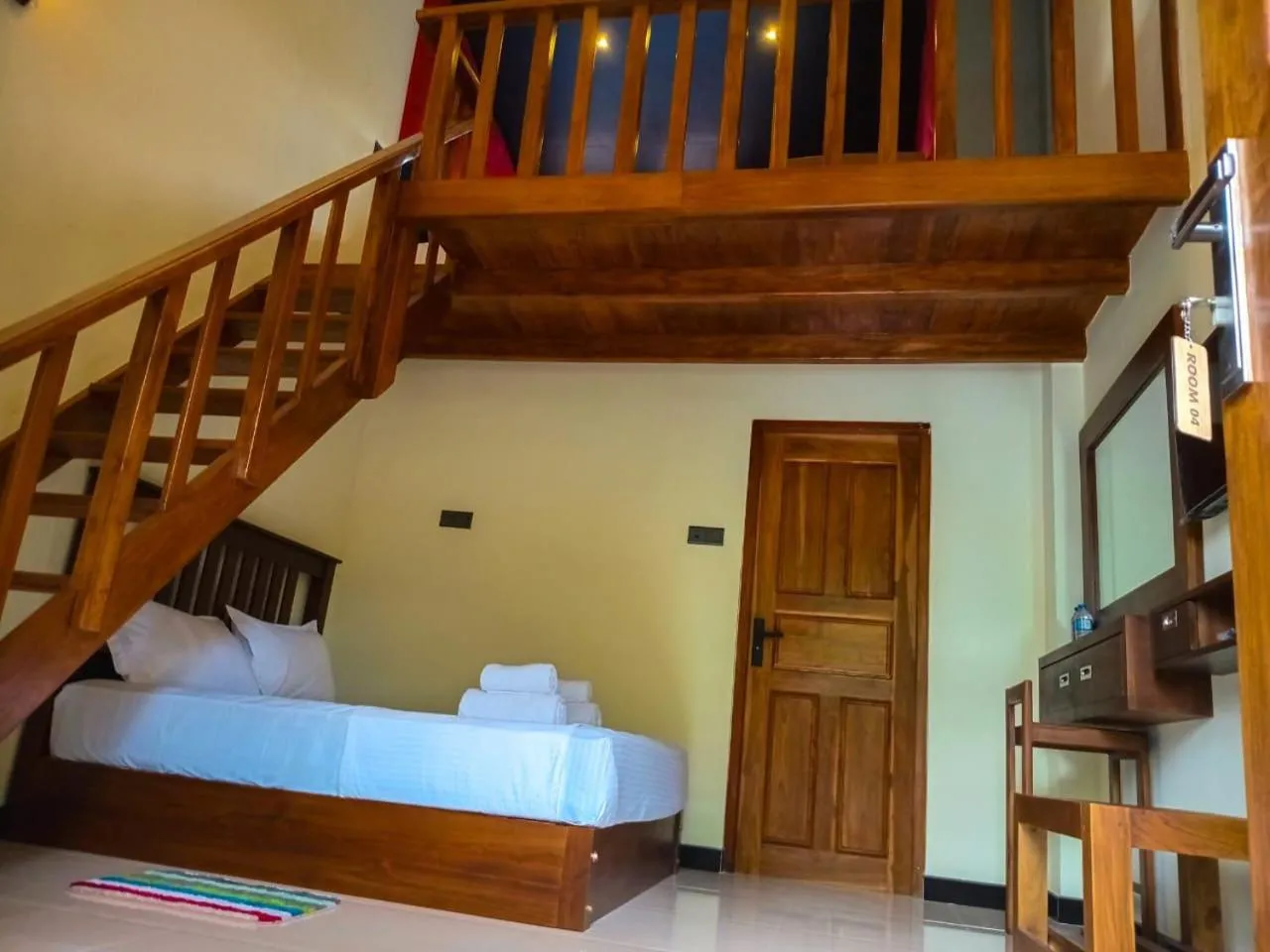 Bed in Coffee House Resort Dambulla,Sigiriya