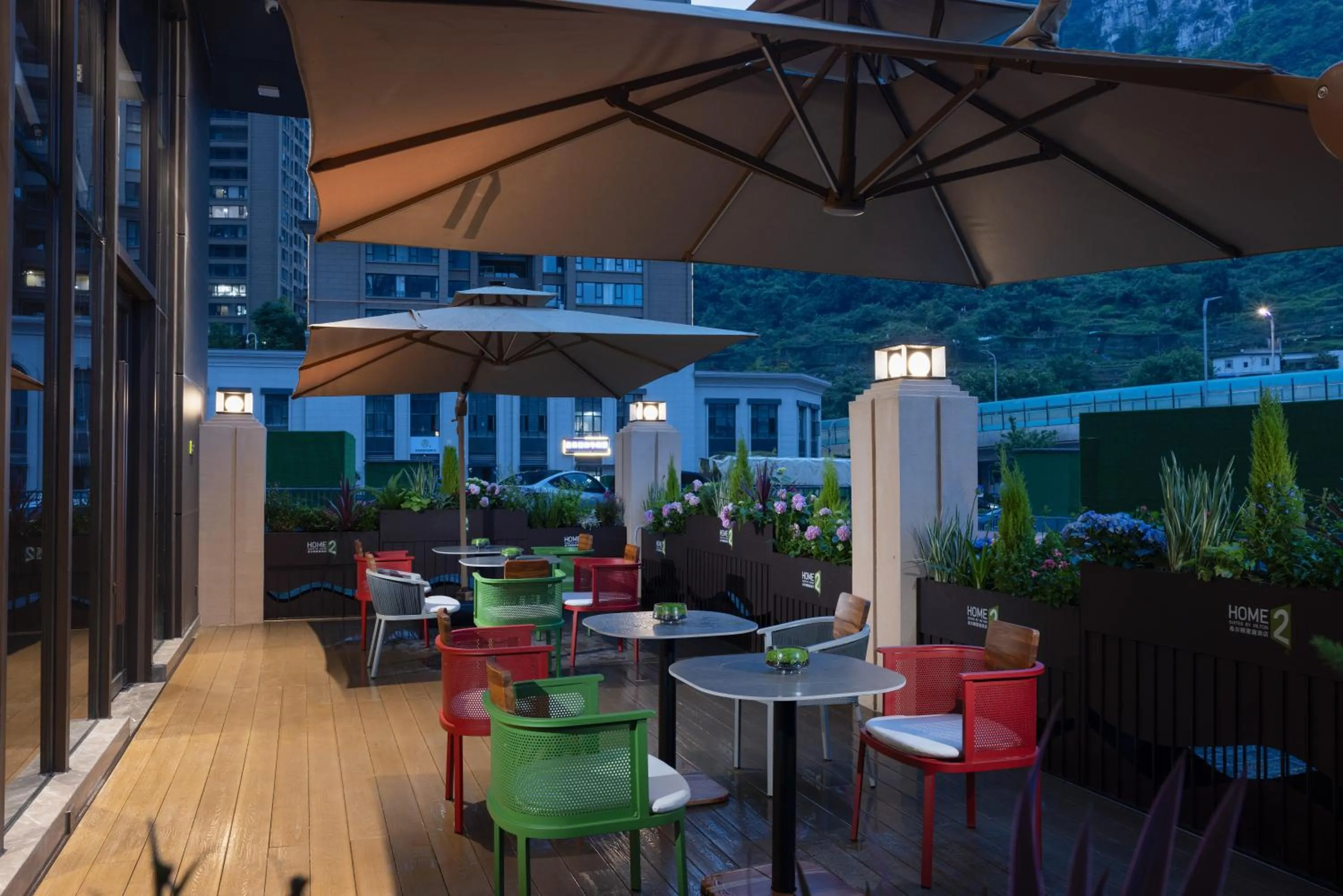 Communal lounge/ TV room in Home2 Suite by Hilton Guiyang Nanming Jiaxiu