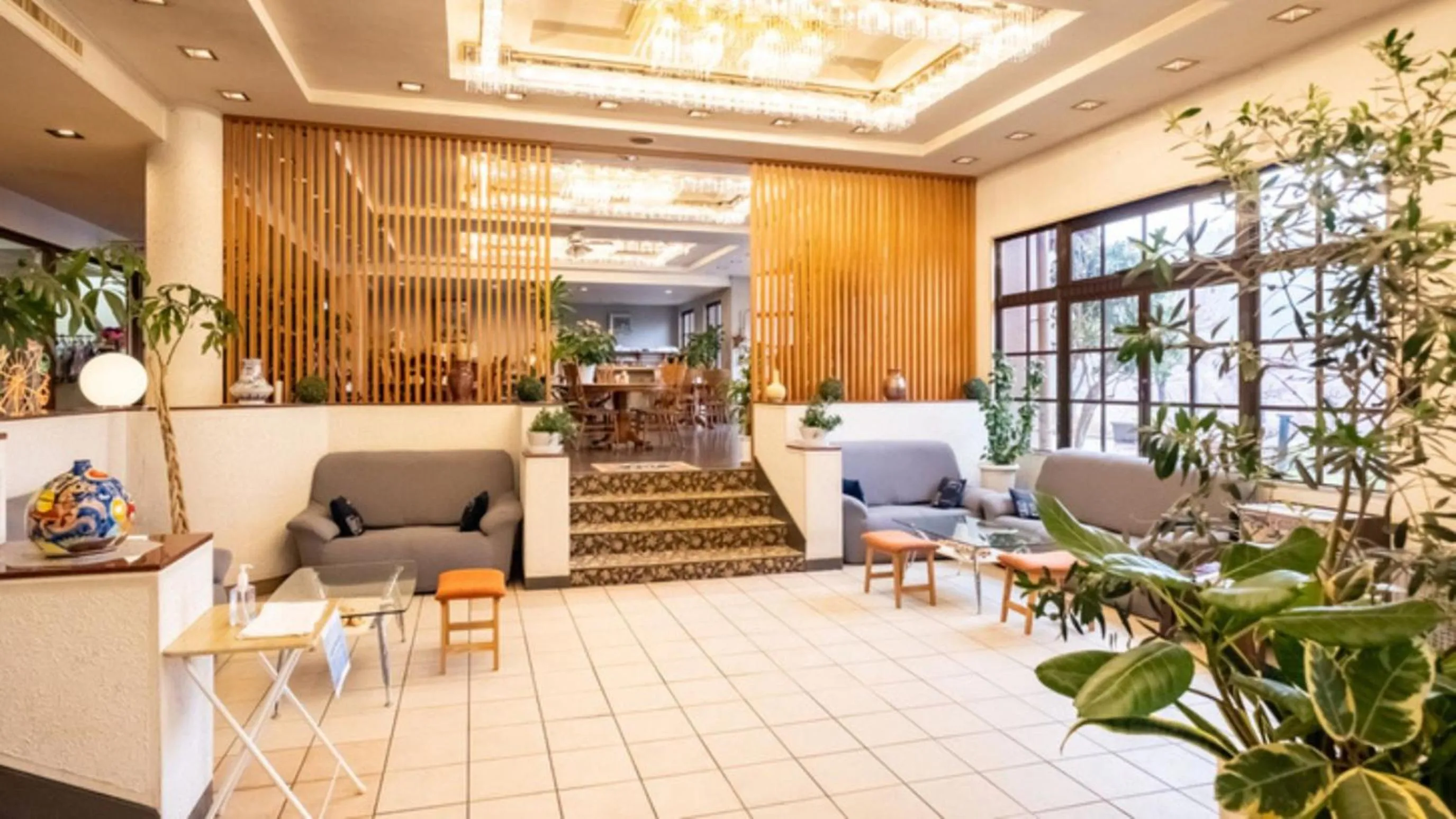 Lobby or reception in Ashiwada Hotel