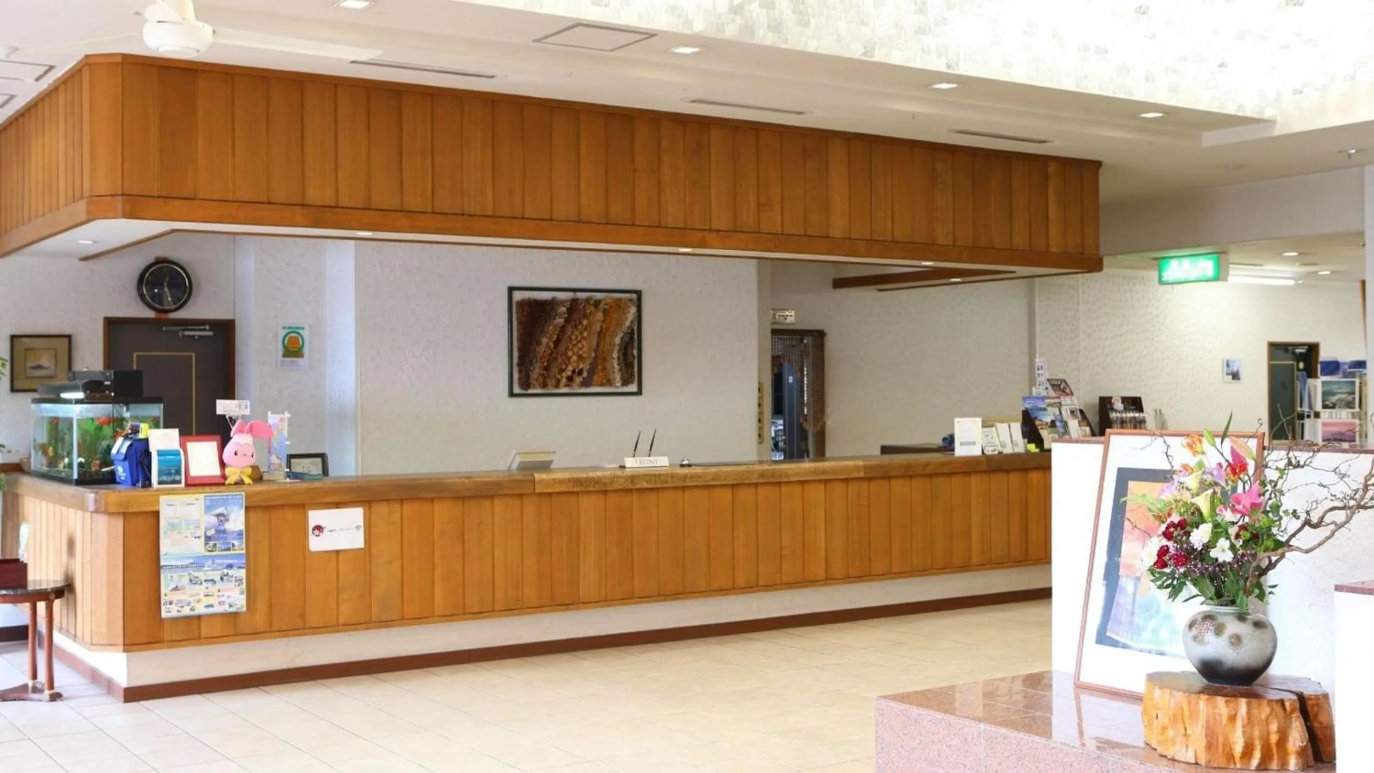 Lobby or reception in Ashiwada Hotel