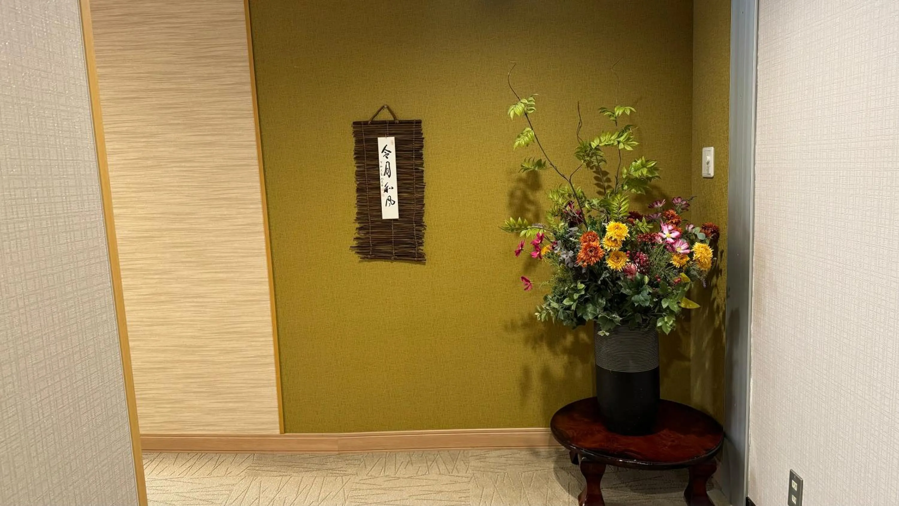 Decorative detail in Ashiwada Hotel