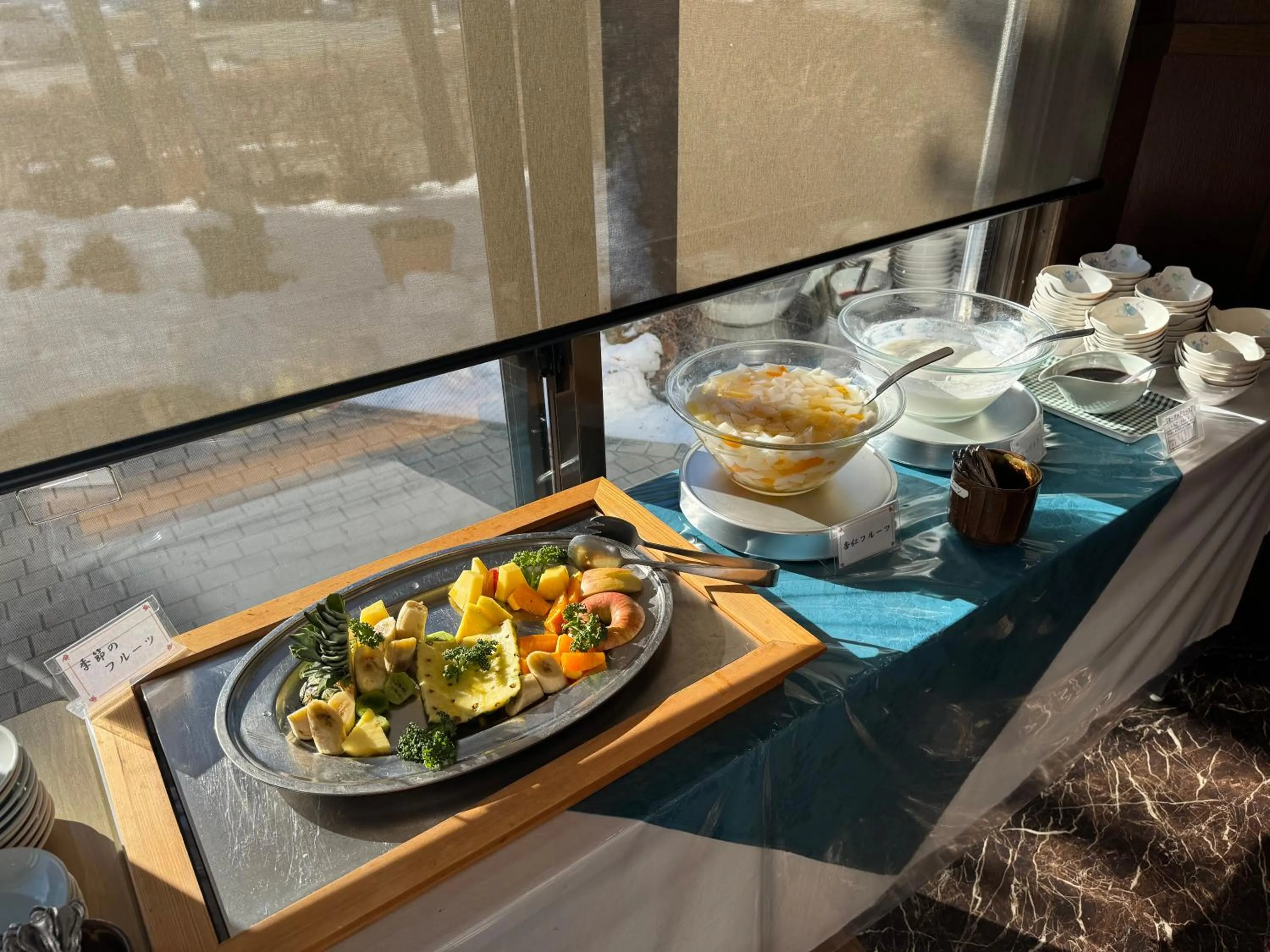 Food in Ashiwada Hotel