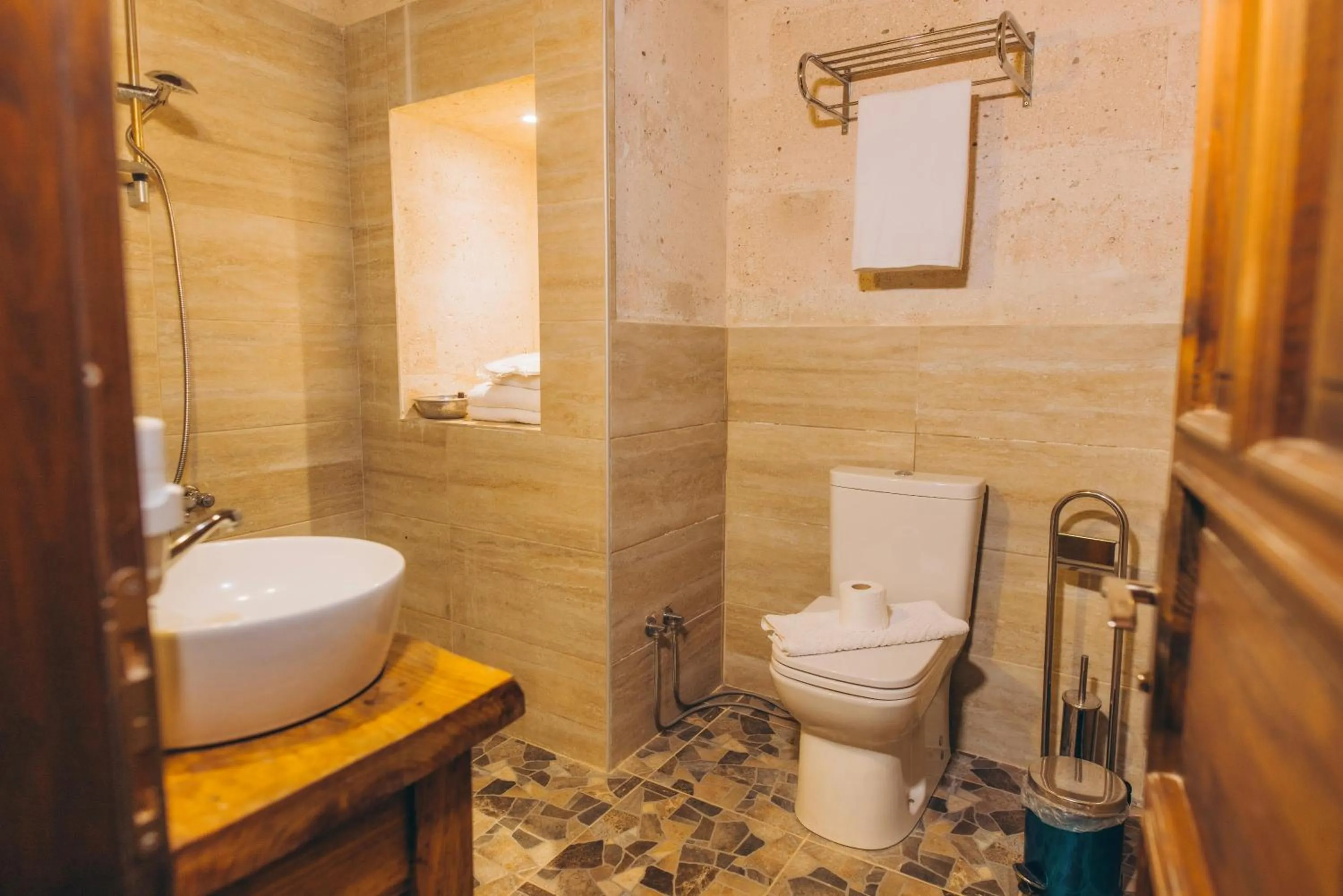 Bathroom in Solin Cave Cappadocia