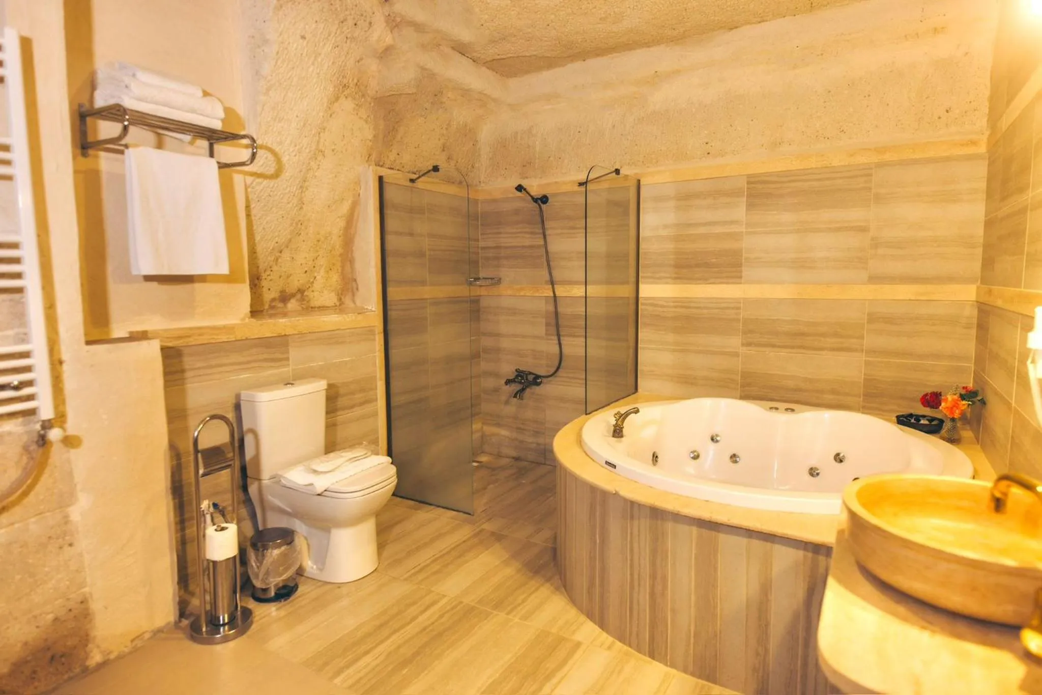 Hot Tub in Solin Cave Cappadocia