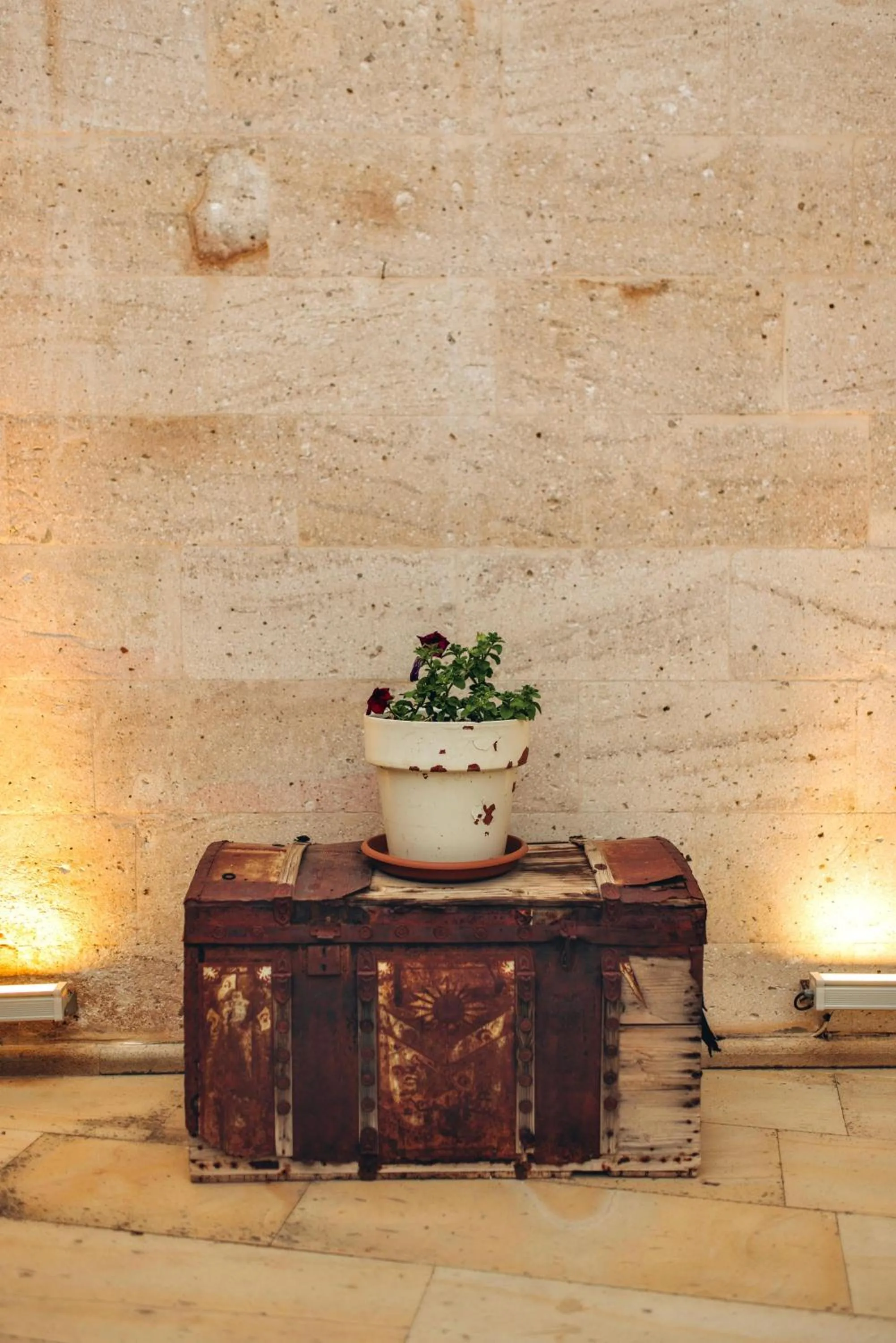 Decorative detail in Solin Cave Cappadocia