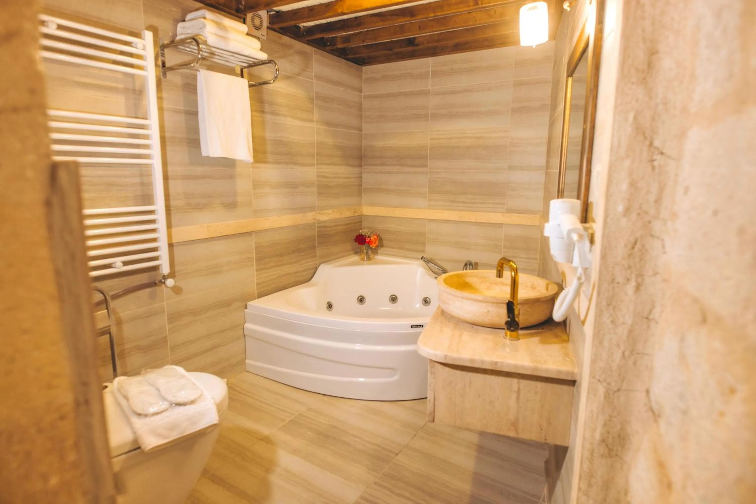 Bathroom in Solin Cave Cappadocia