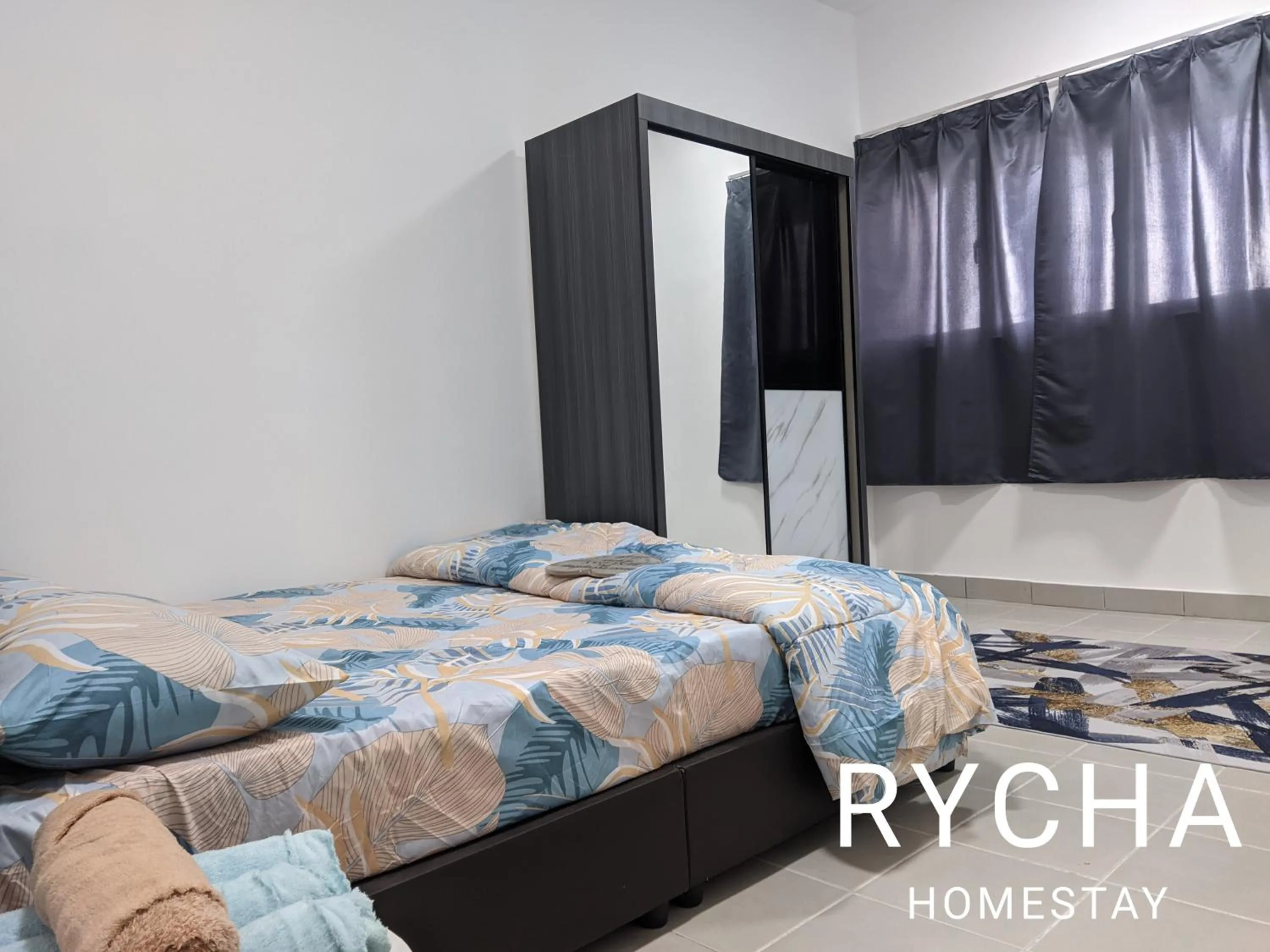 Bed in Rycha Homestay A famosa near Waterpark
